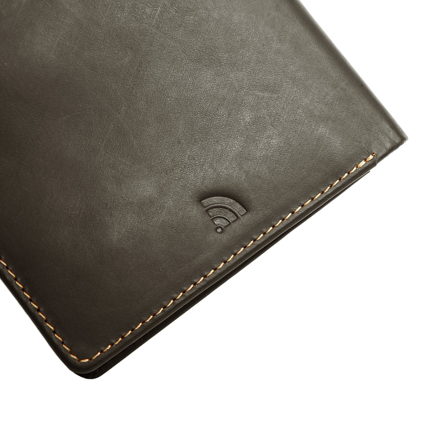 BODENSCHATZ Portemonnee BICOLOUR echt leder