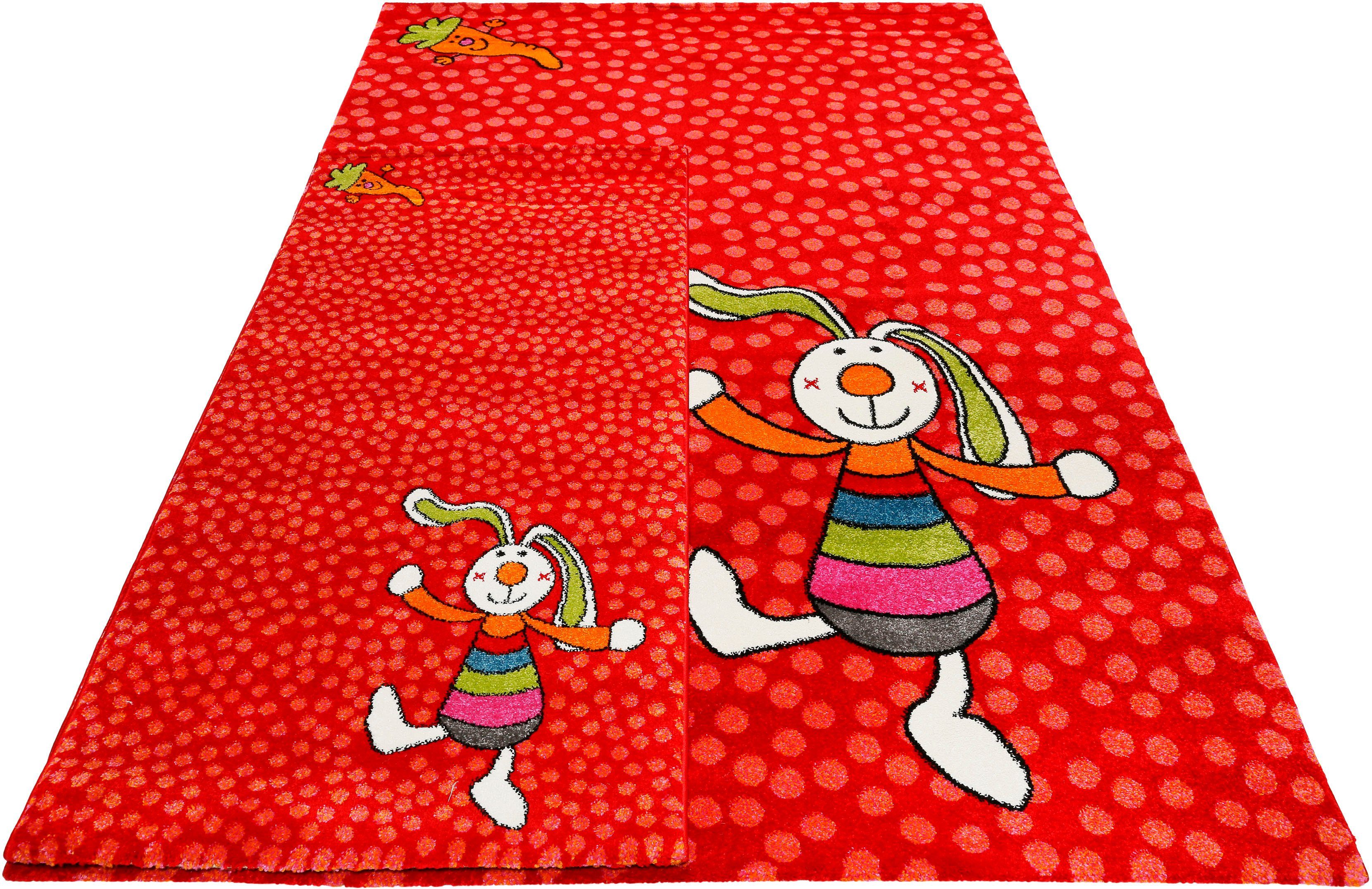 Sigikid Kindervloerkleed Rainbow Rabbit