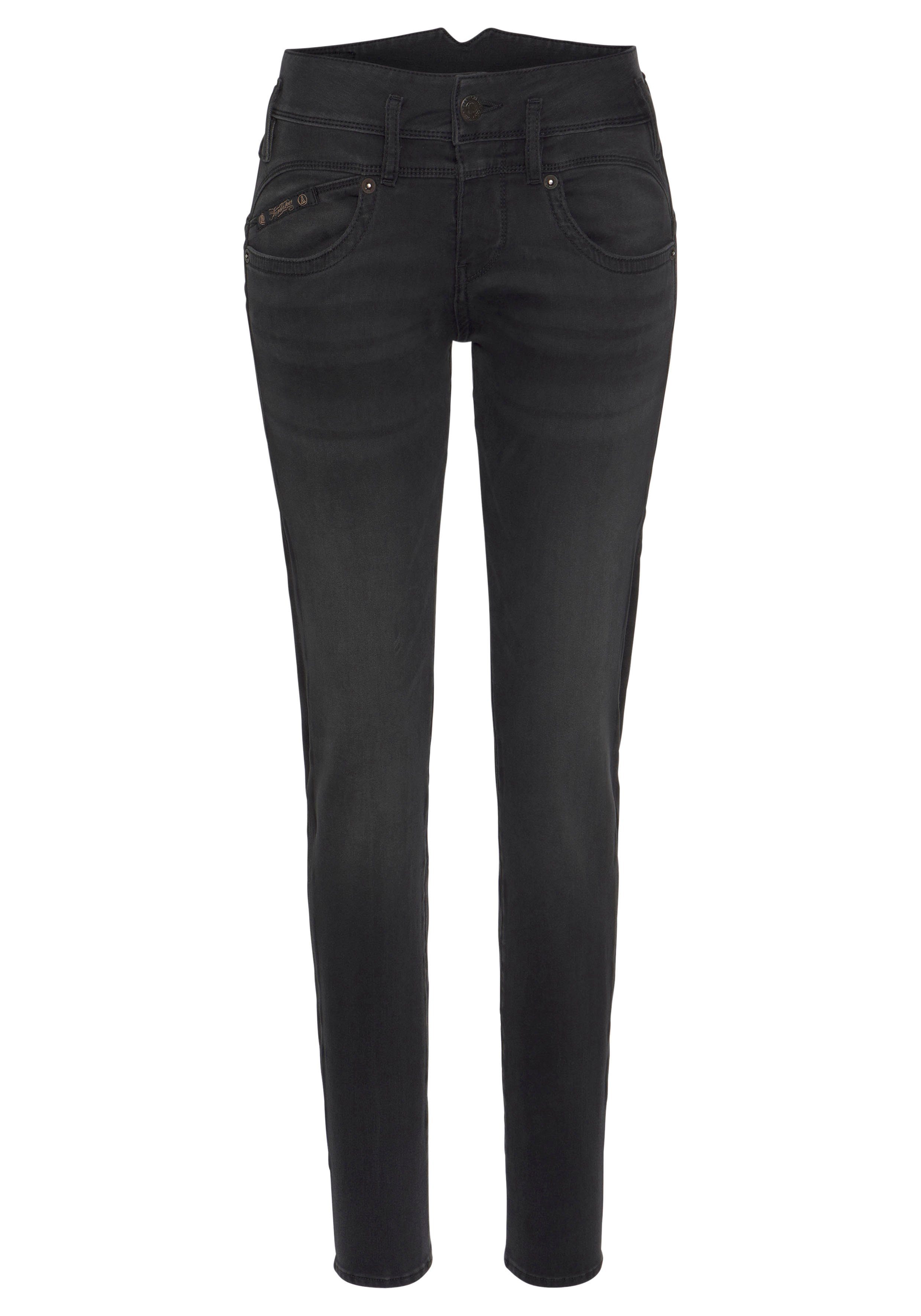 Herrlicher Slim fit jeans PEARL SLIM REUSED Aanhoudende topkwaliteit bevat gerecycled materiaal