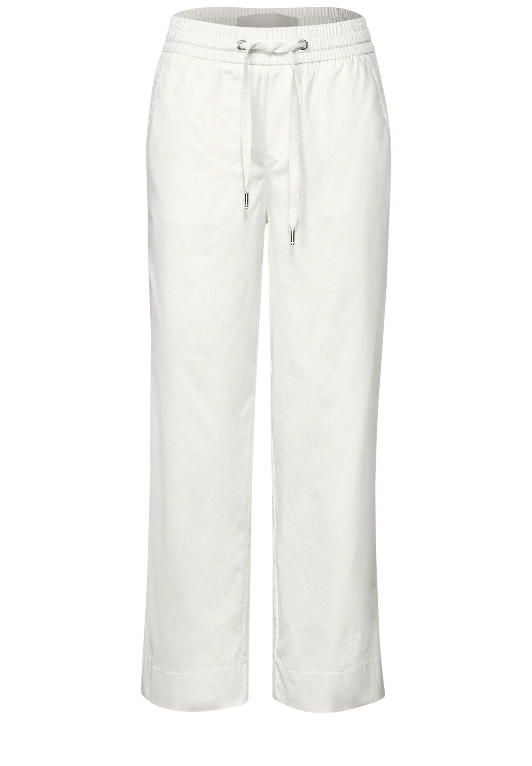 STREET ONE Stoffen broek met elastische taille