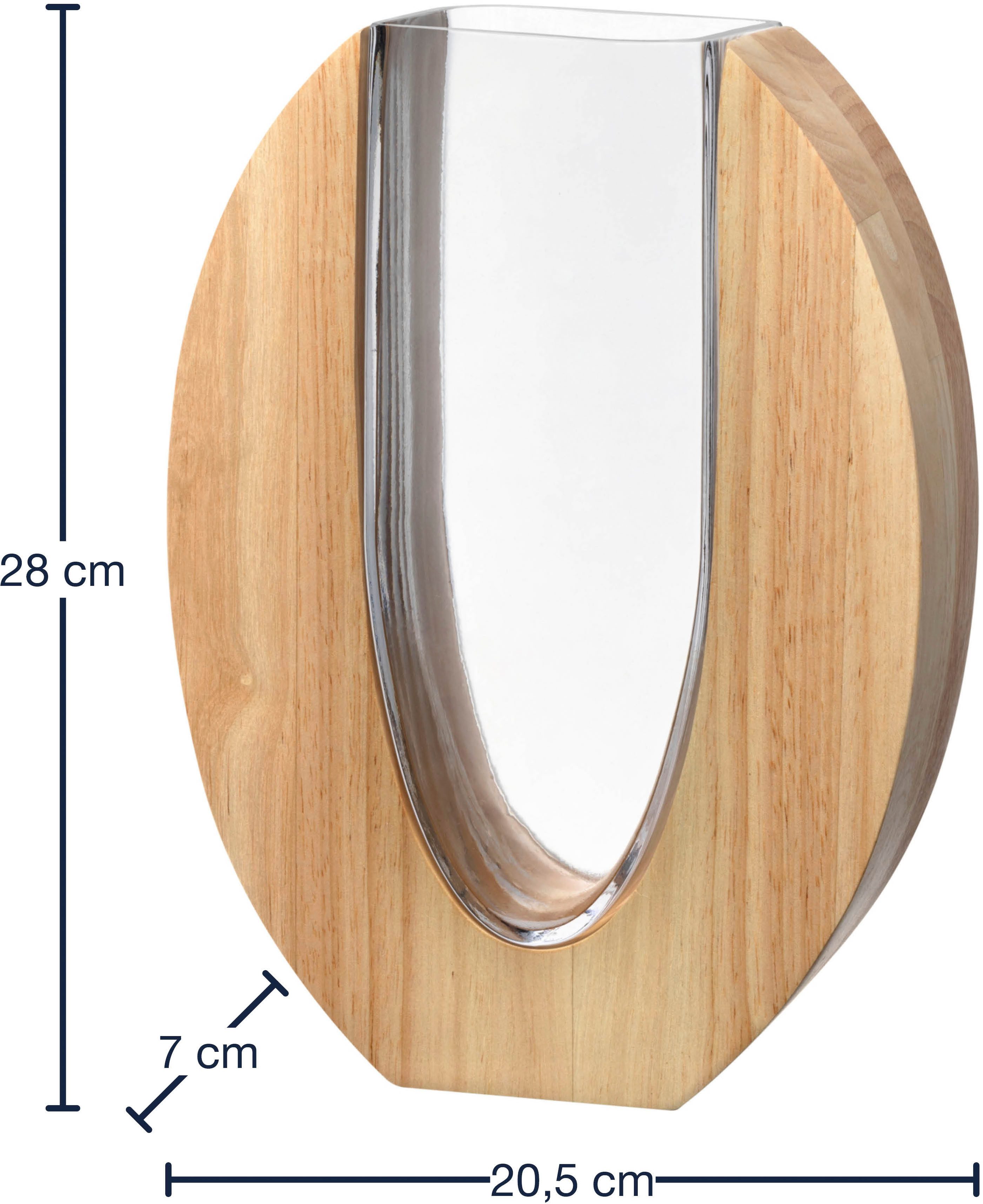 LEONARDO Siervaas Vaas LEGNO (1 stuk)