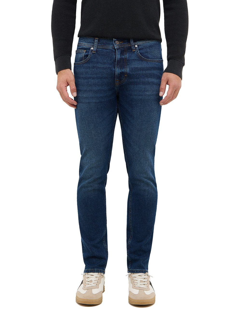 MUSTANG Slim fit jeans Heren stijl Orlando slim heren jeans maat 33 blauw