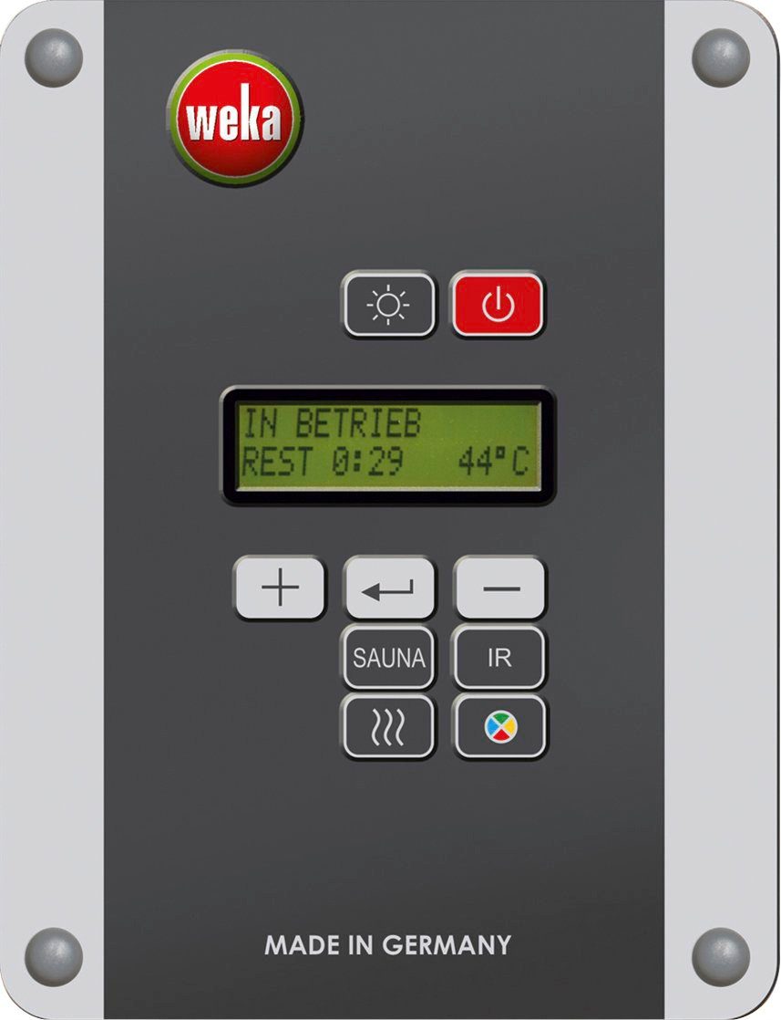weka Sauna Varberg 3 7,5 kw kachel met externe bediening