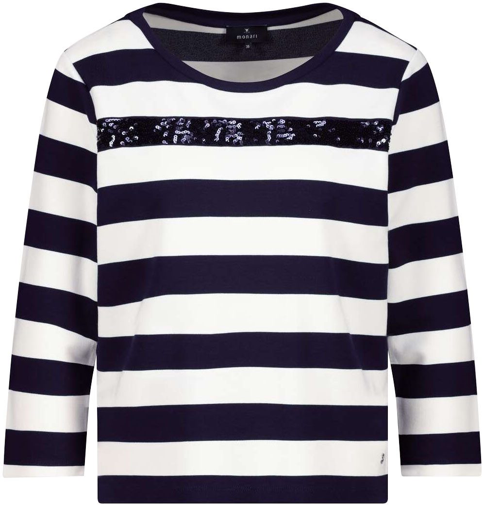 Monari Sweatshirt met pailletten