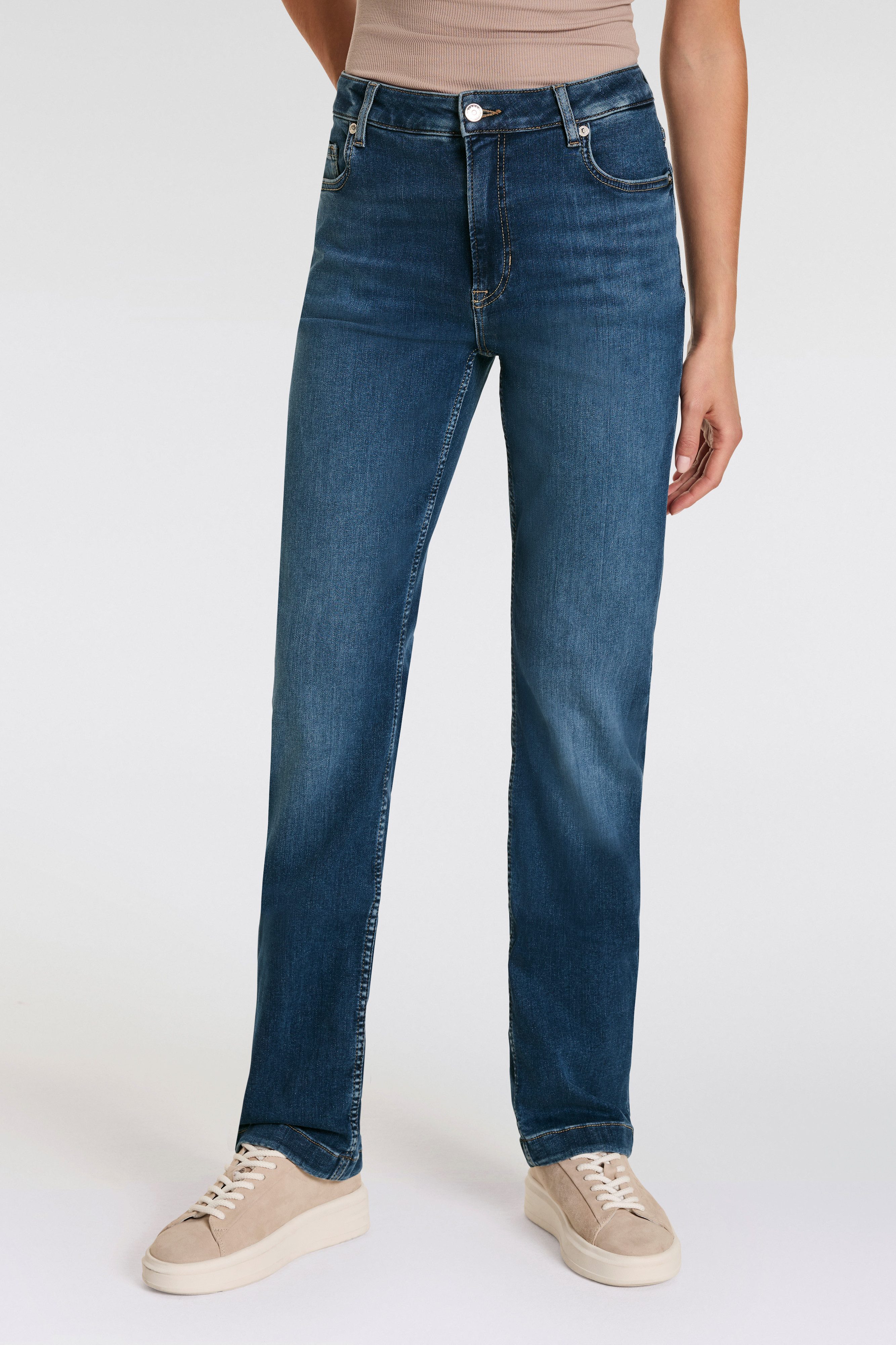 Boss Orange High-waist jeans Ada High Rise Slim Premium Damesmode