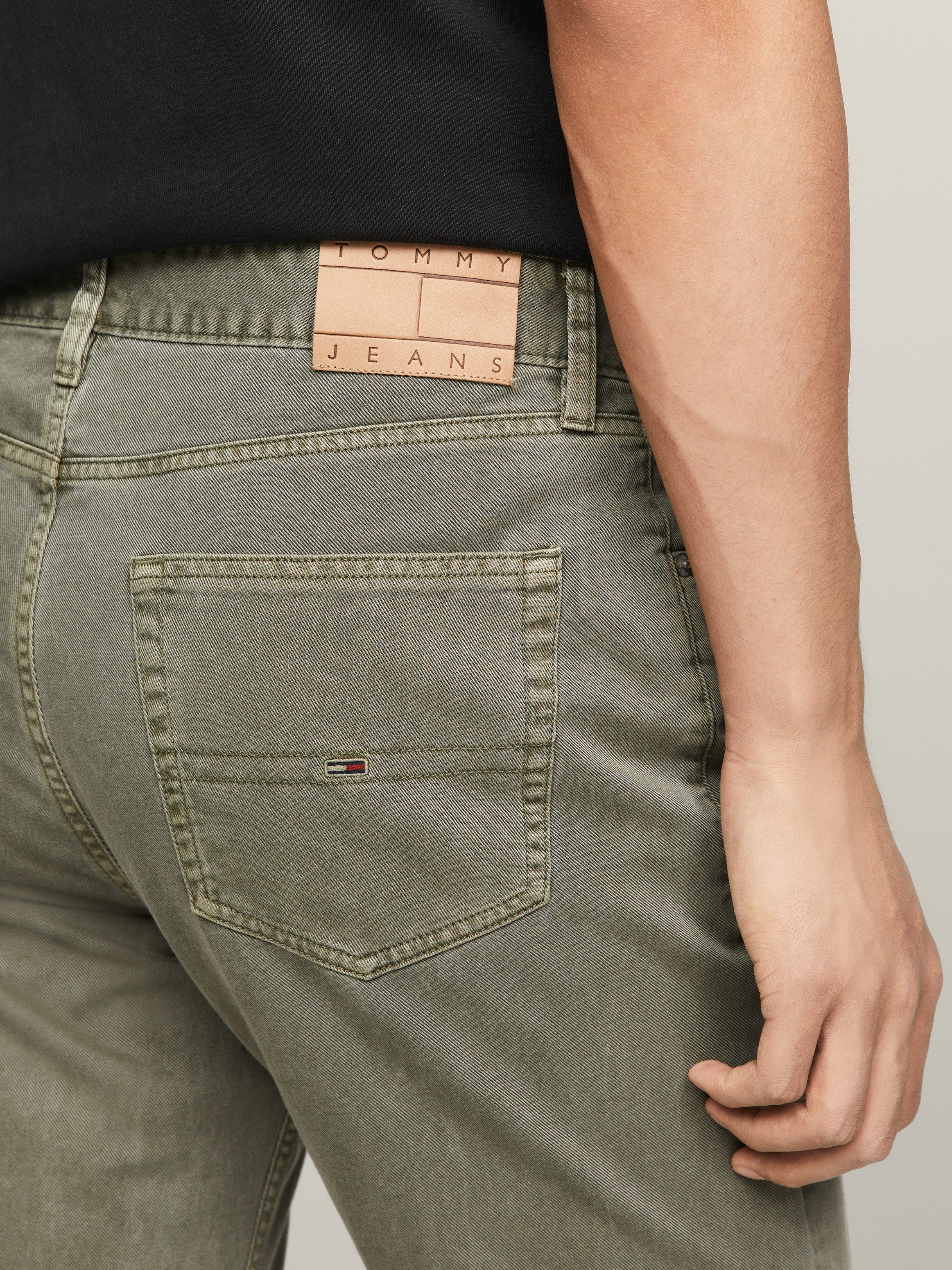 TOMMY JEANS Five-pocketsbroek TJM RYAN GARMENT DYE PANT