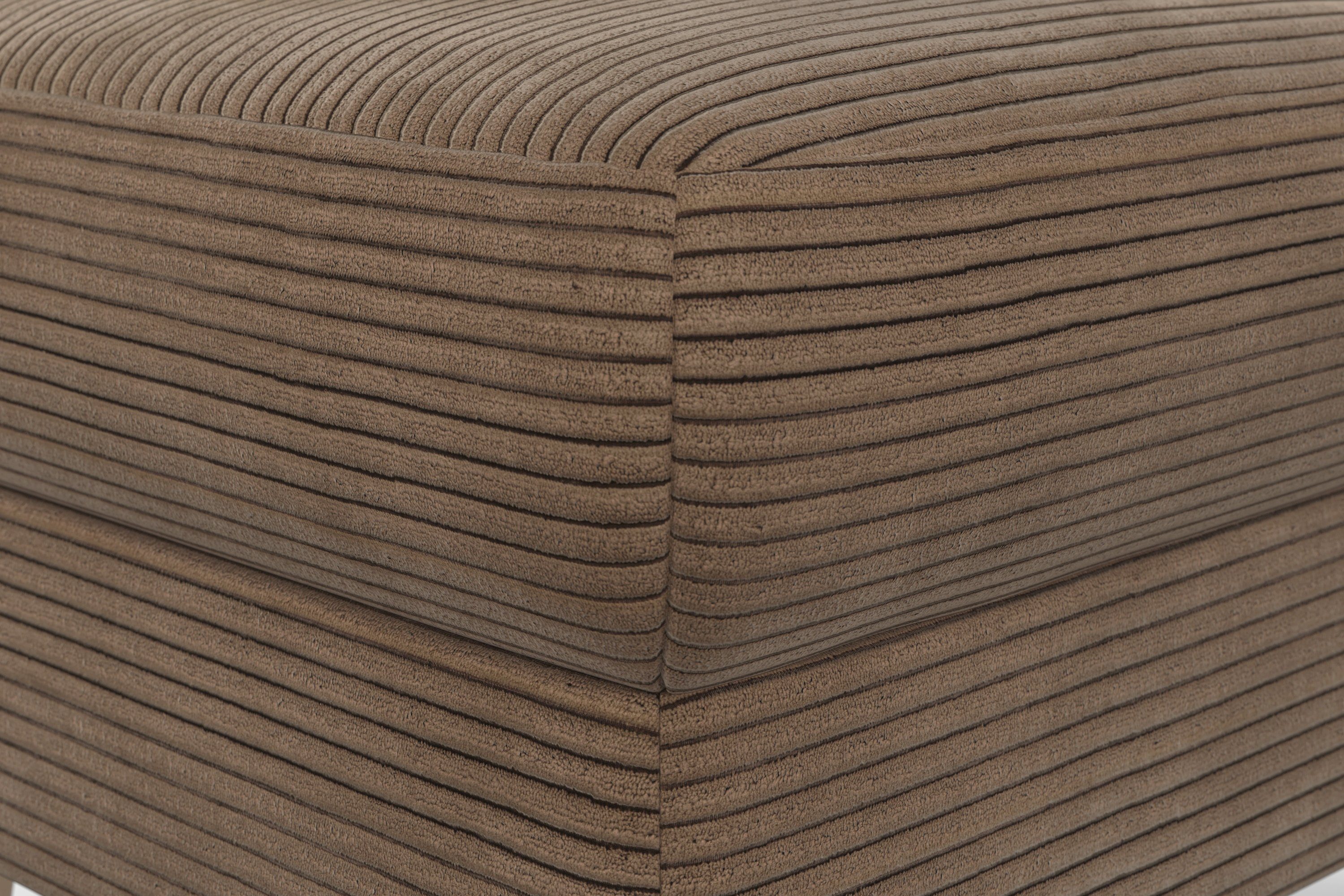Home affaire Hocker Summer met bergruimte, cord-bekleding