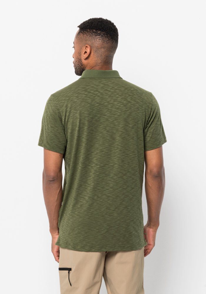 Jack Wolfskin Shirt met korte mouwen TRAVEL POLO M