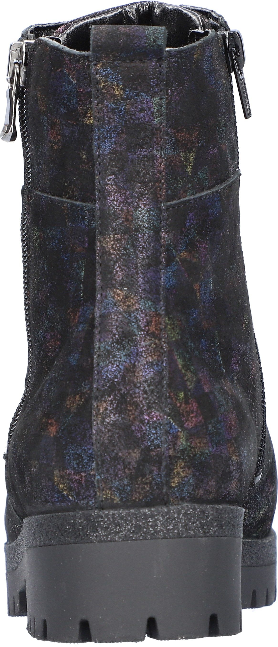 Waldläufer Veterlaarsjes Hanako lace-up boots, comfort boots, with two zippers, h-width