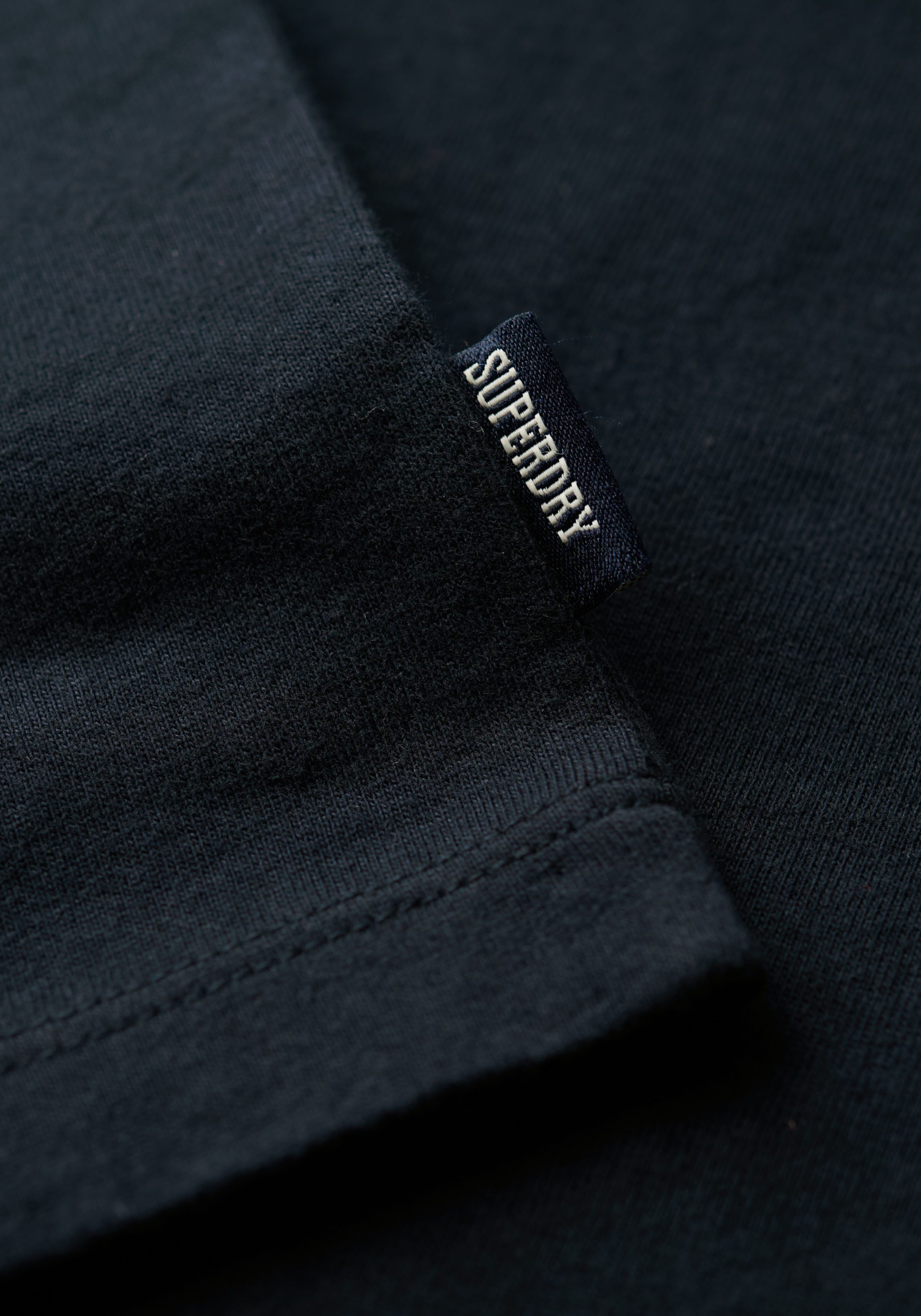 Superdry Shirt met korte mouwen EMBROIDER SUPERSTATE LOGO TEE