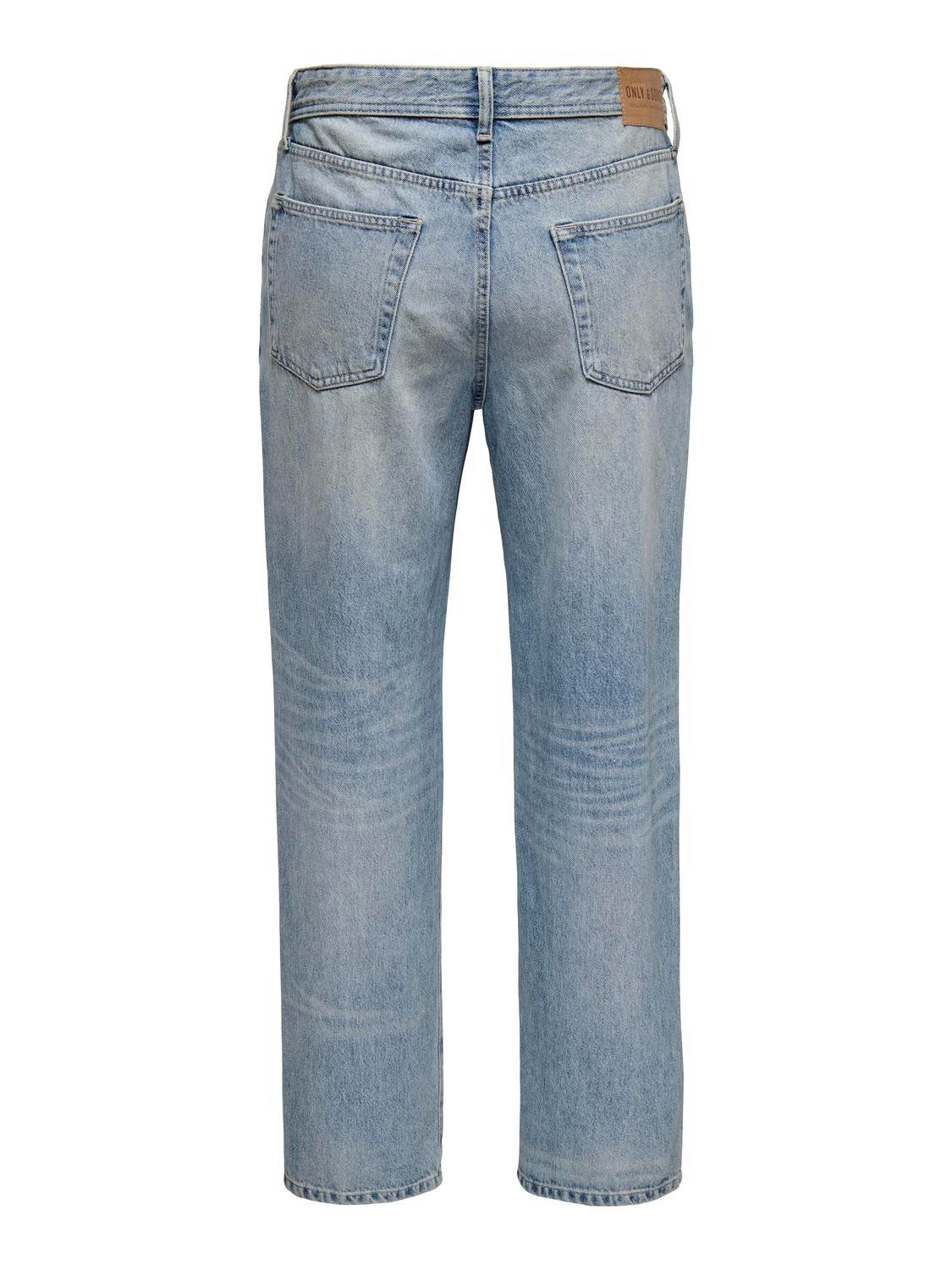 ONLY & SONS Loose fit jeans ONSFADE LOOSE WB 6778 A14 DNM NOOS