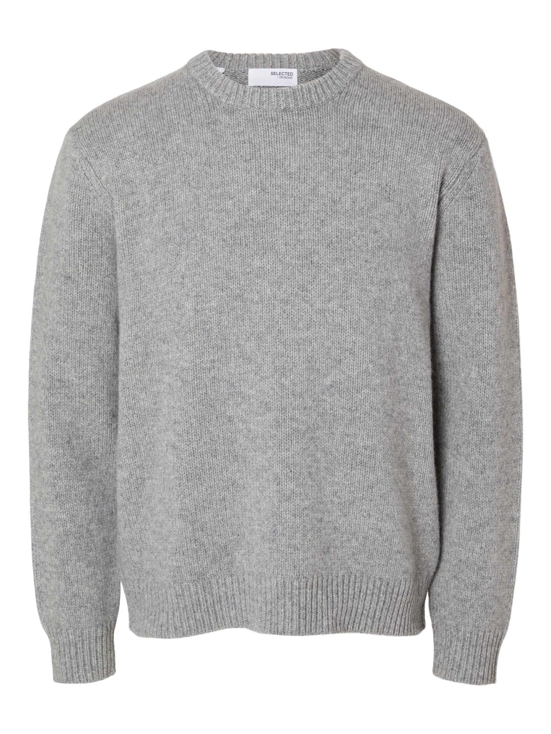 SELECTED HOMME Gebreide trui SLHCODY LS KNIT RELAXED CREW NECK NOOS