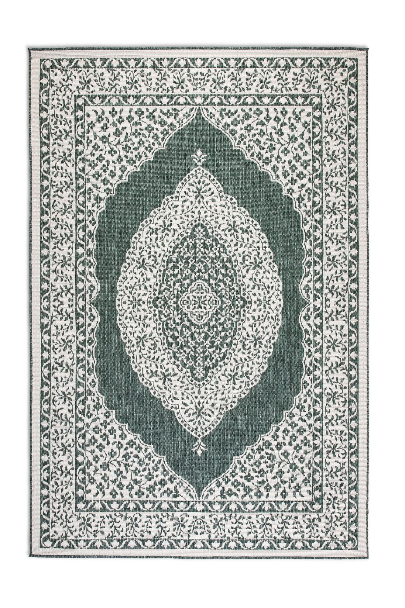 ELLE DECORATION Vloerkleed Meekly omkeerbaar tapijt Vlakweefsel, In-& Outdoor, Modern, tweezijdig, balkon, woonkamer