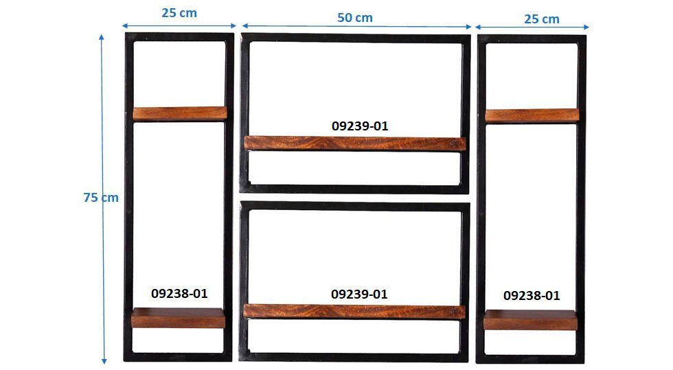 SIT Wandplank Panama (set)