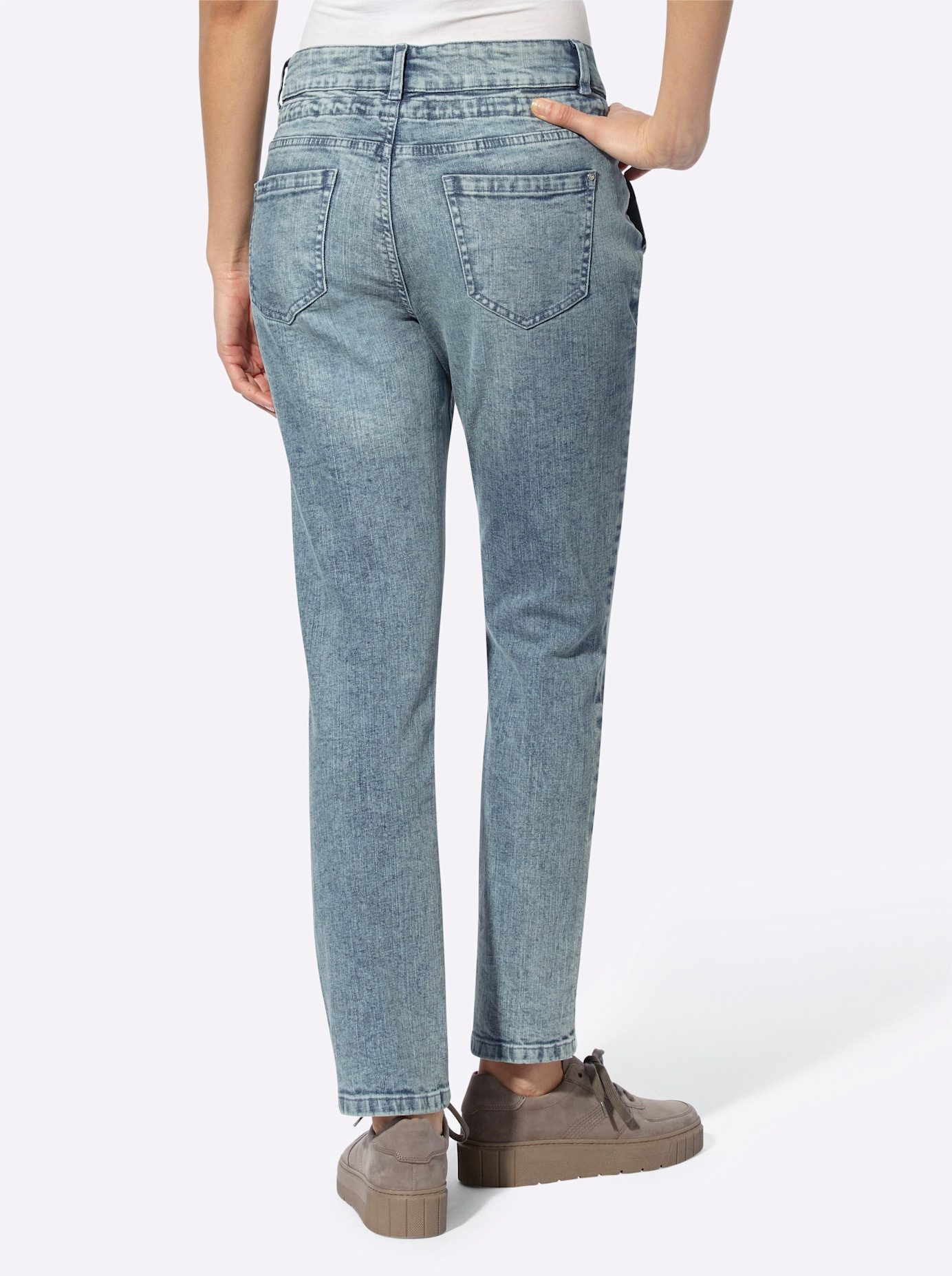 heine Geweven broek