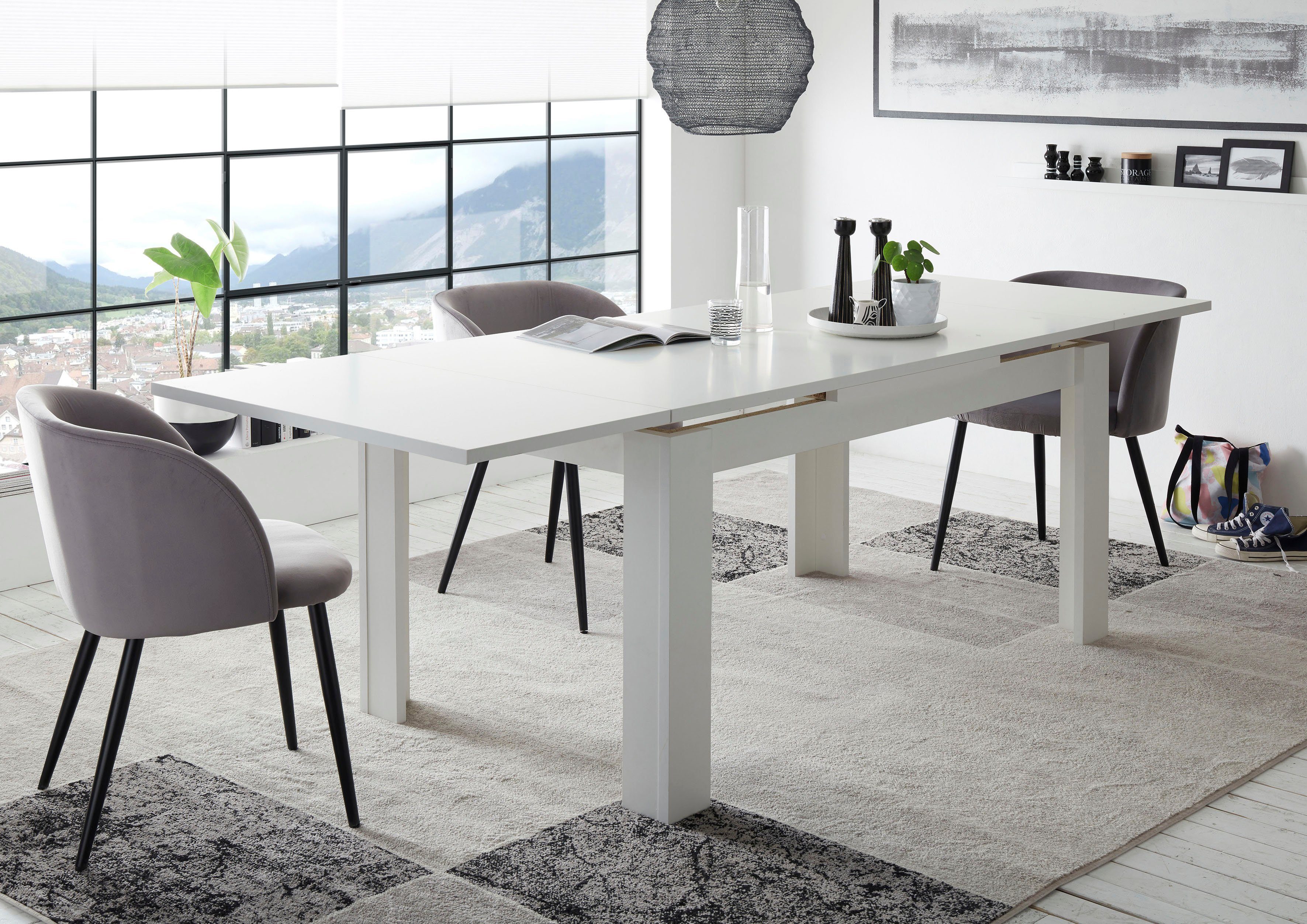 Mäusbacher Eettafel Monti BESTSELLER!, tafel, keukentafel, uitschuifbare tafel tot 280 cm