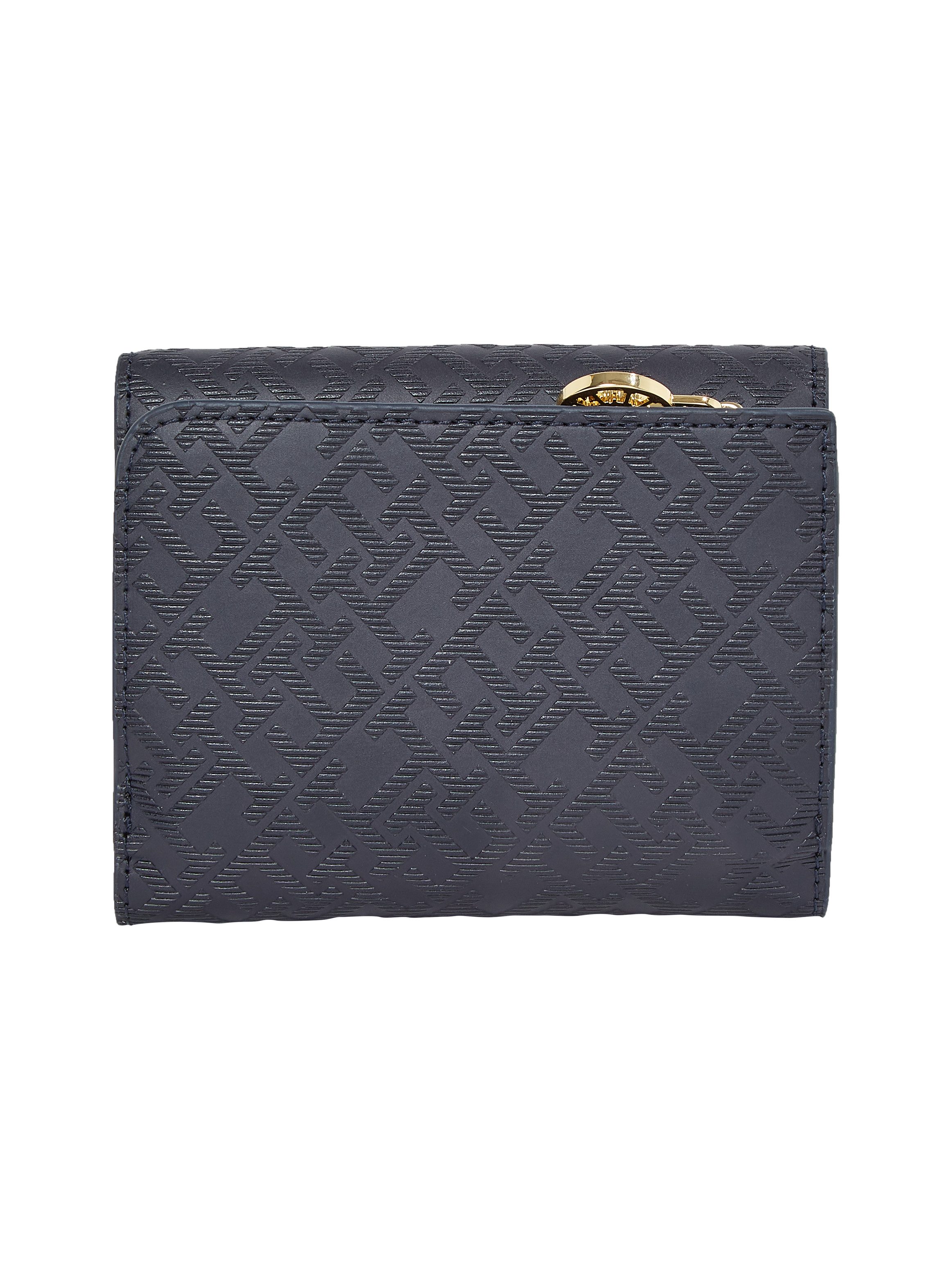 Tommy Hilfiger Portemonnee TH DISTINCT TRIFOLD WALLET MONO , dames portemonnee, portemonnee met edel th-logo