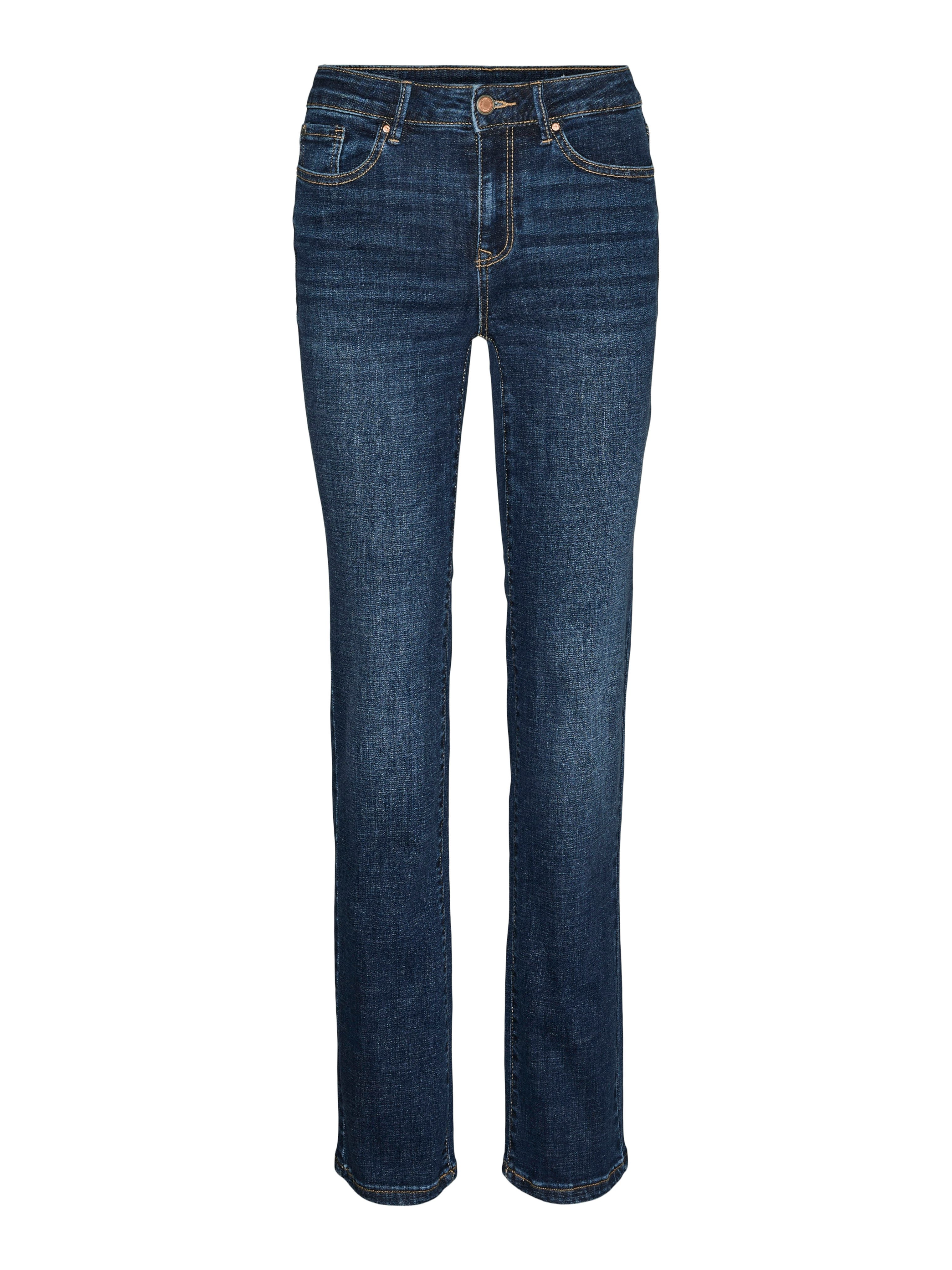 Vero Moda Straight jeans VMFLASH MR STRAIGHT JEANS LI3300 GA NOOS