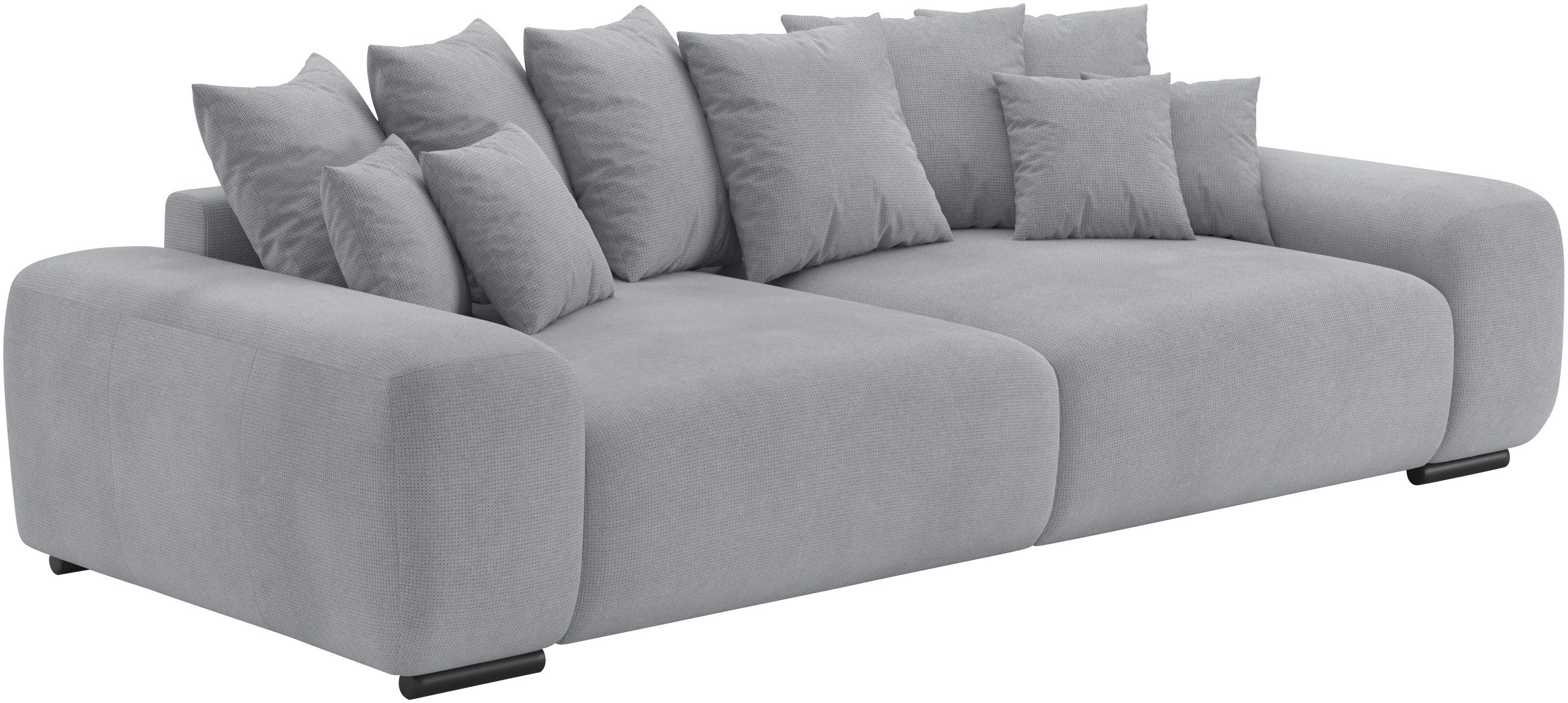 Mr. Couch Megabank Sundance II Volwaardig bed grijs, xxl banken, Breedte ligoppervlak: 124 cm, Lengte ligoppervlak: 230 cm