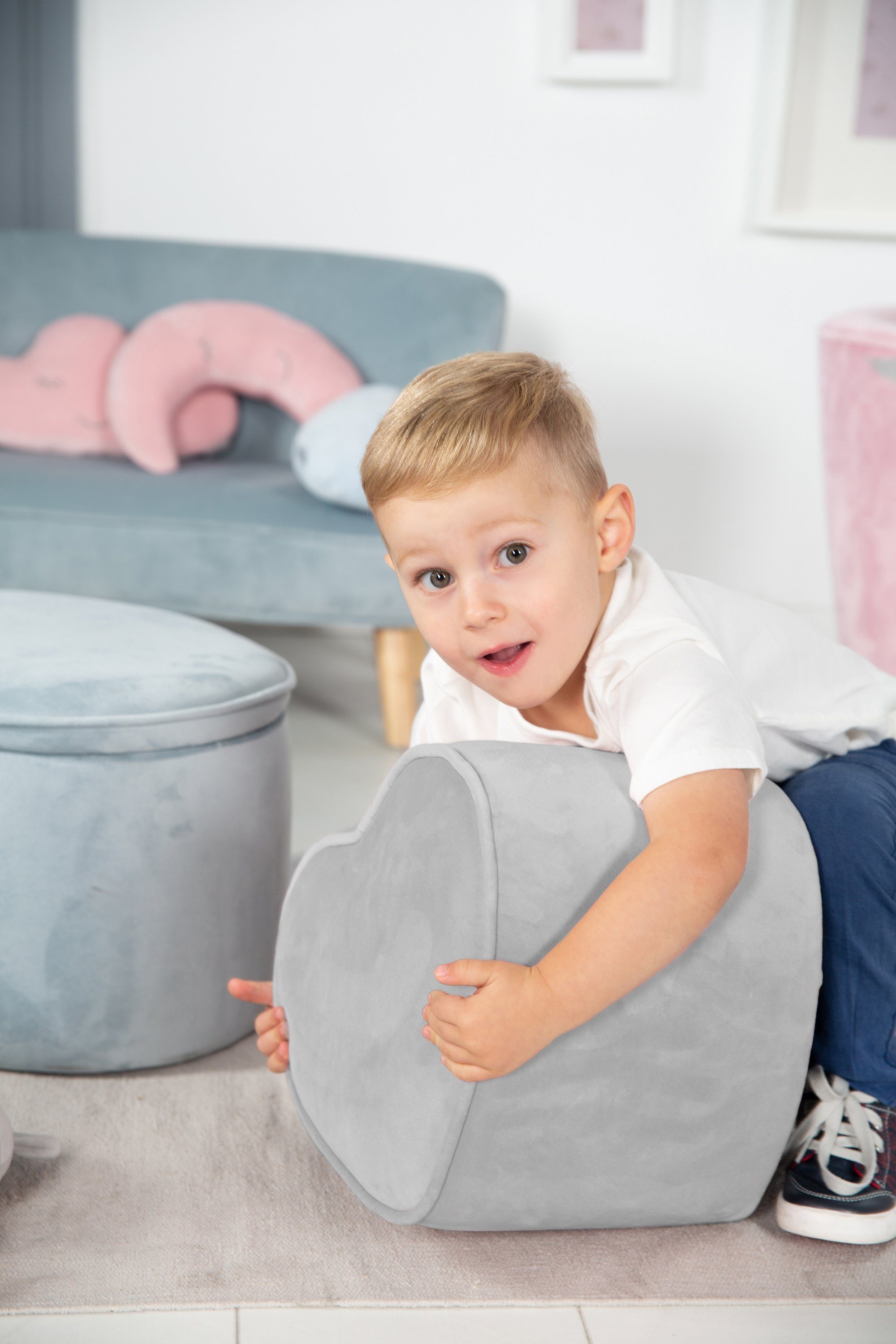 Roba® Kinderkruk Lil Sofa in hartvorm