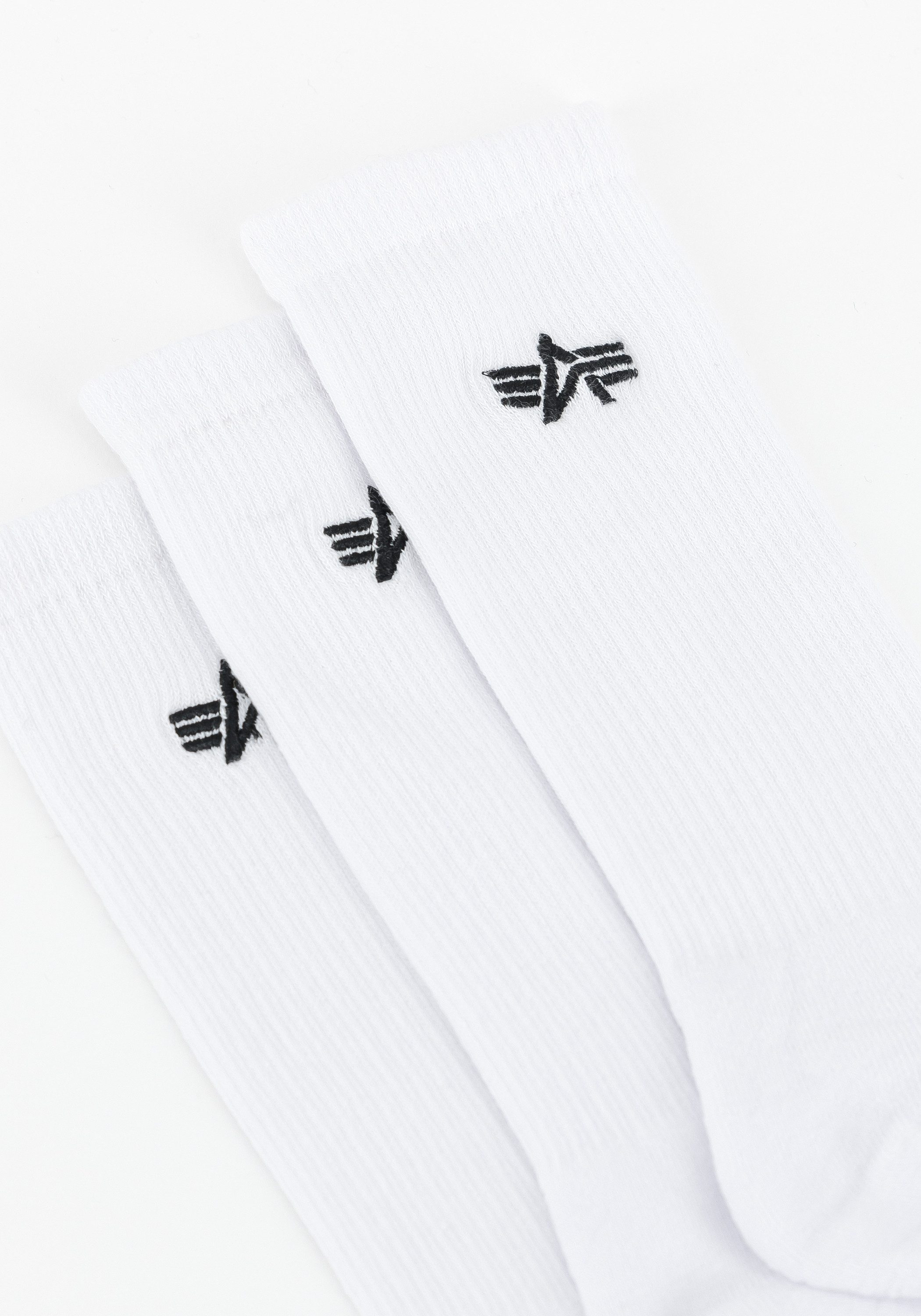 Alpha Industries Basic sokken Alpha Industries Accessoires - Socks Basic Socks 3 Pack