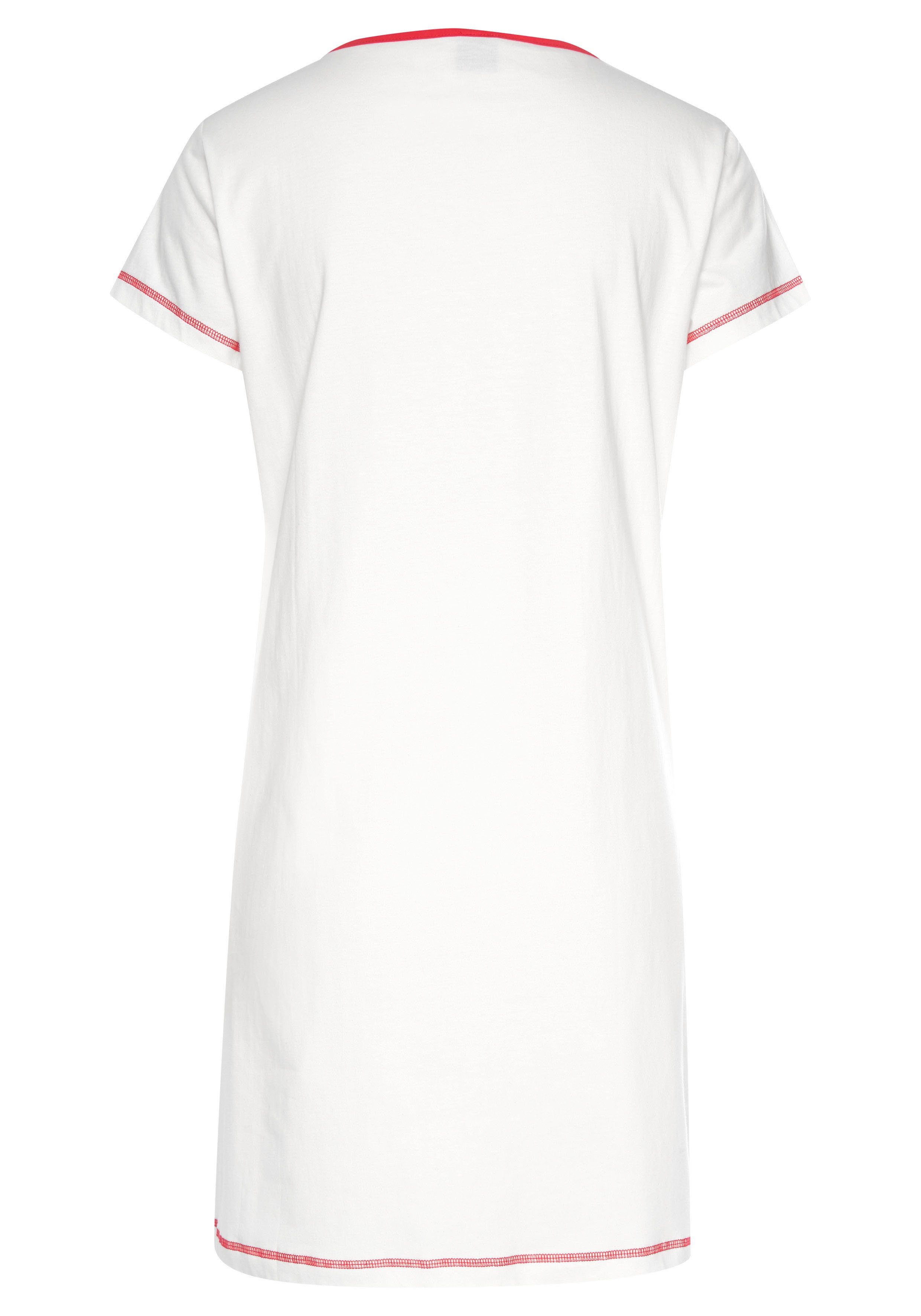Peanuts Nachthemd met snoopy printmotief