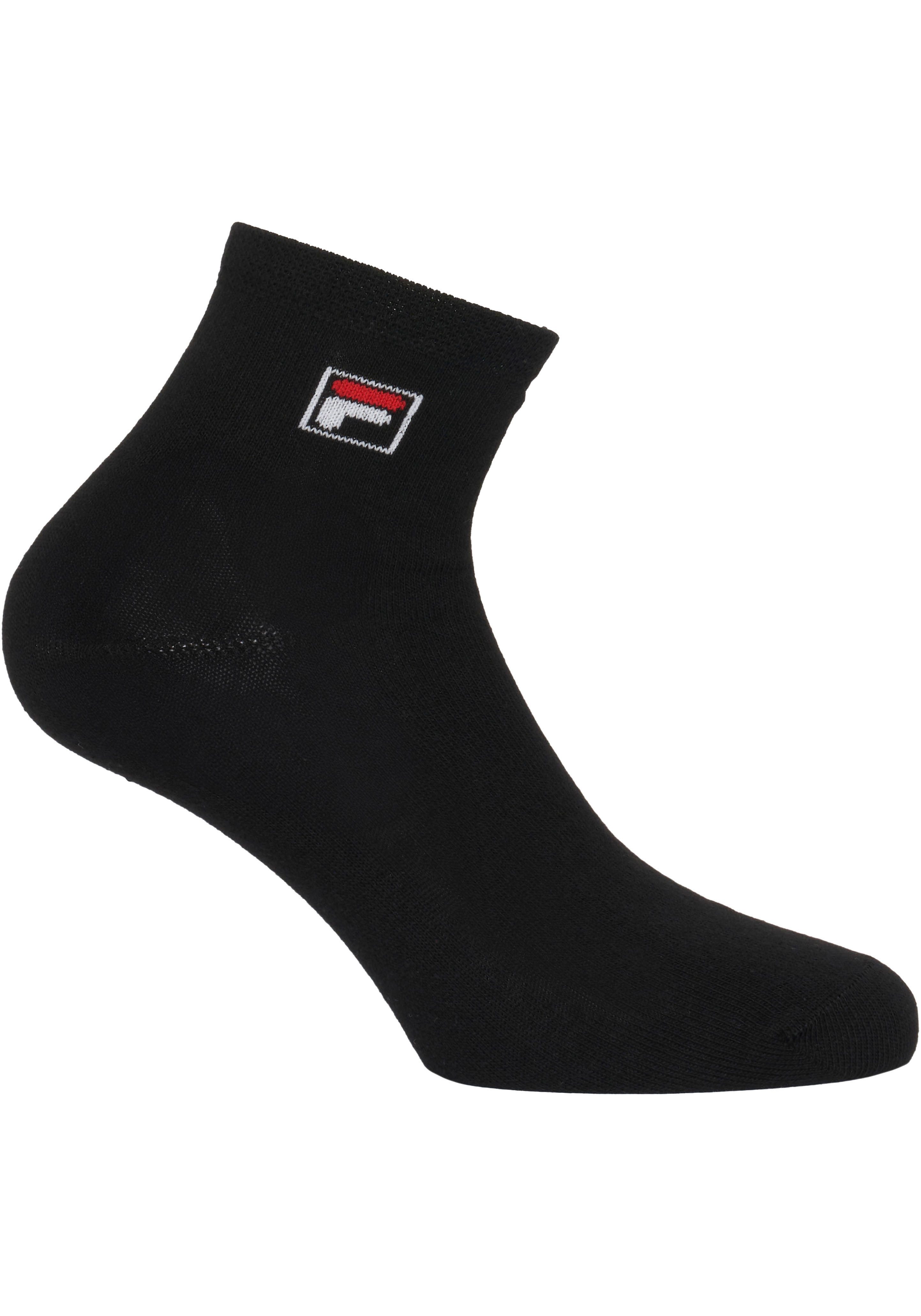 Fila Korte sokken met ingebreid logo (set, 3 paar)
