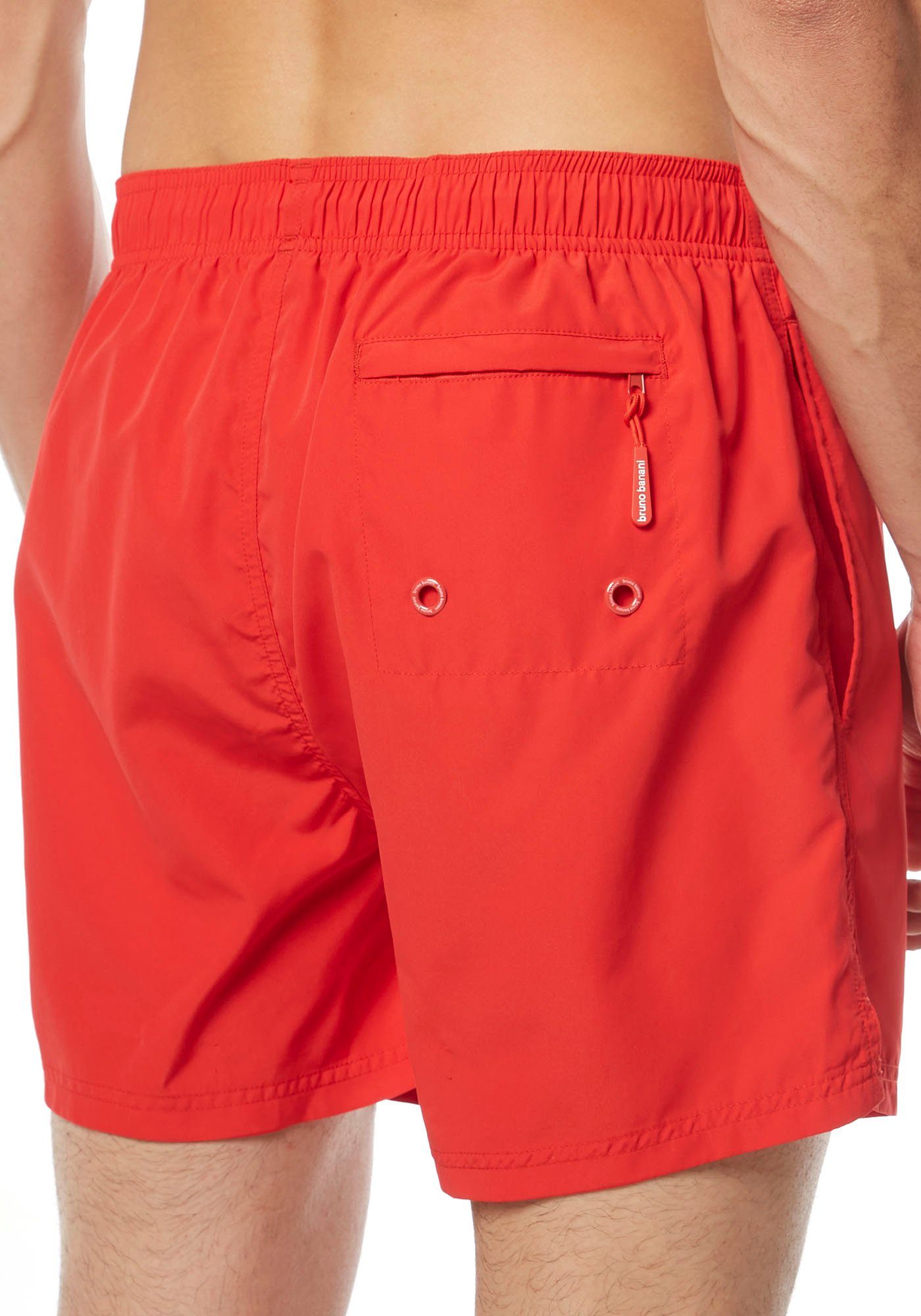 Bruno Banani Zwemshort Boxer Wave Line 2.0 Swim met tunnel-elastische tailleband