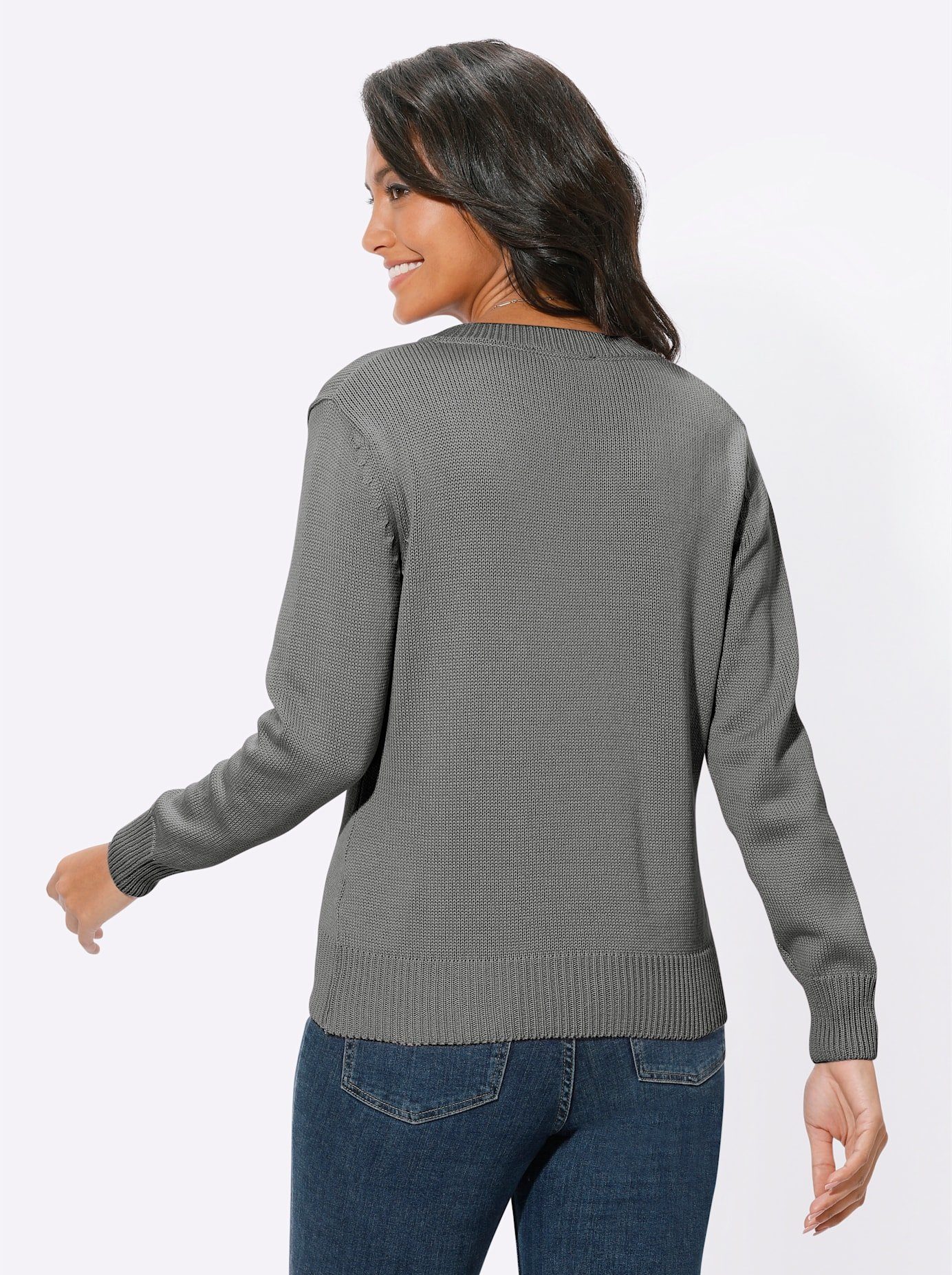 Casual Looks Trui met V-hals Trui