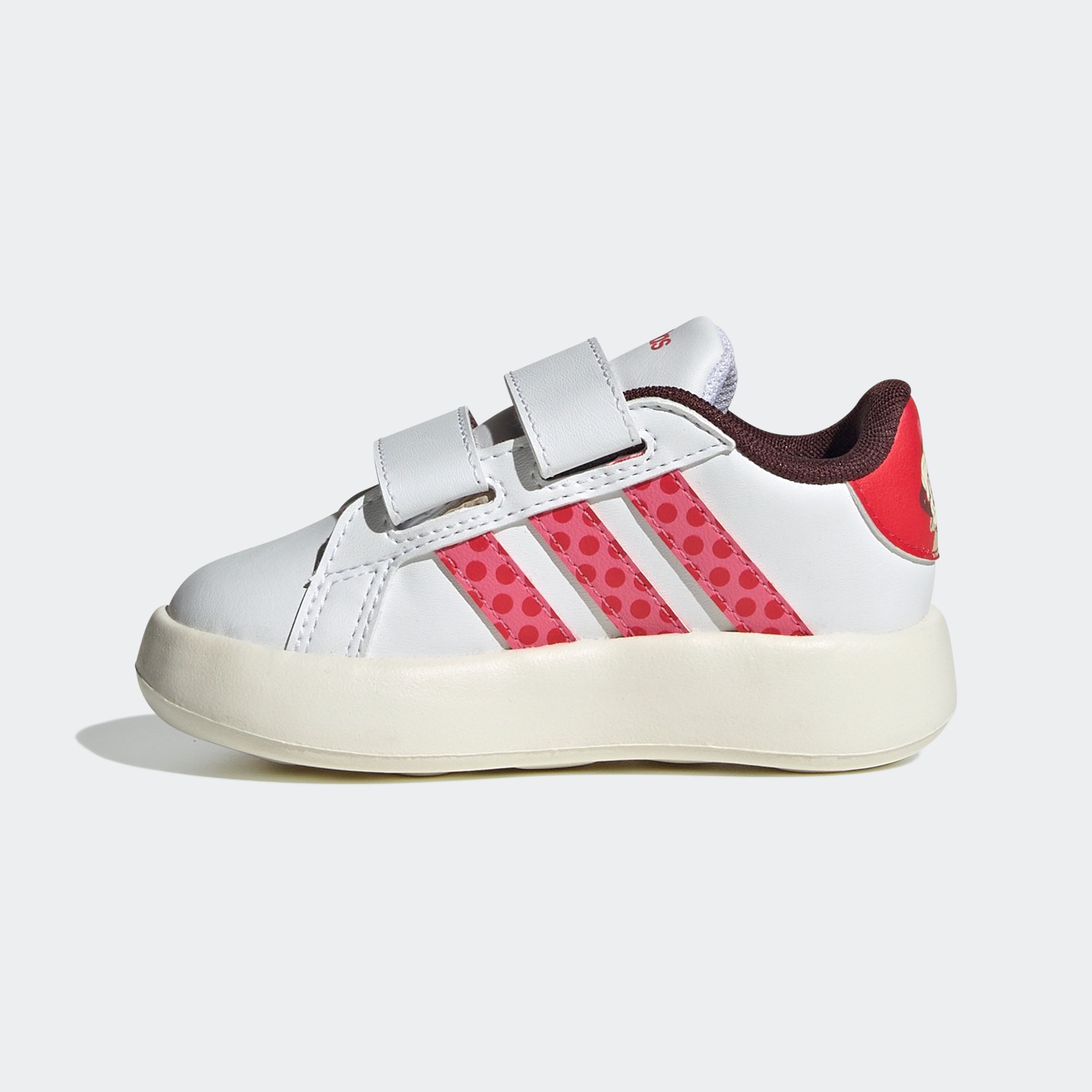 adidas Sportswear Klittenbandschoenen ADIDAS DISNEY MINNIE MAUS KIDS GRAND COURT 2.0 SCHUH Design geïnspireerd op de adidas Superstar, voor kinderen