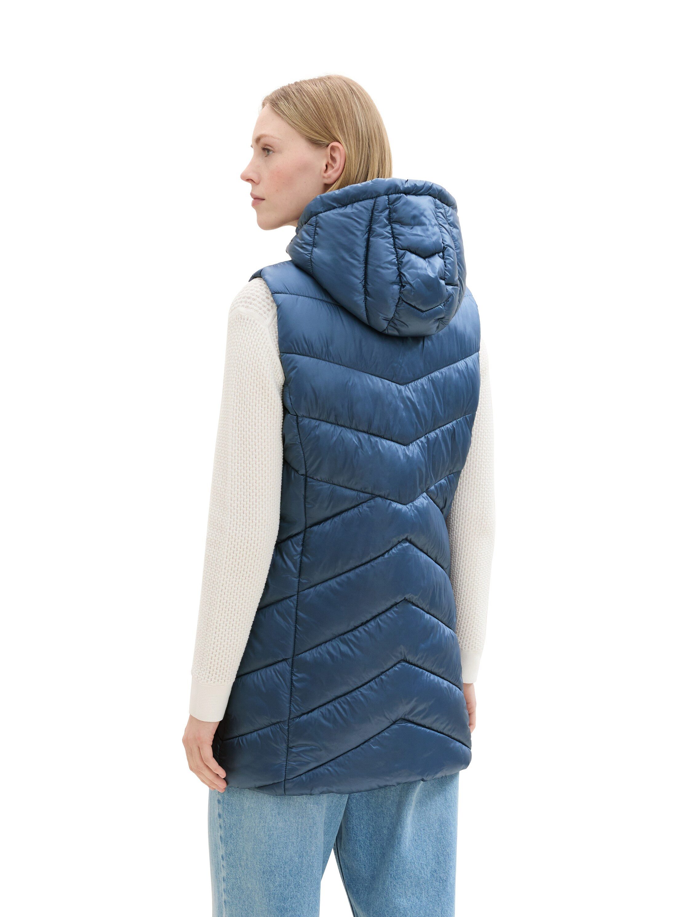 Tom Tailor Bodywarmer met een capuchon