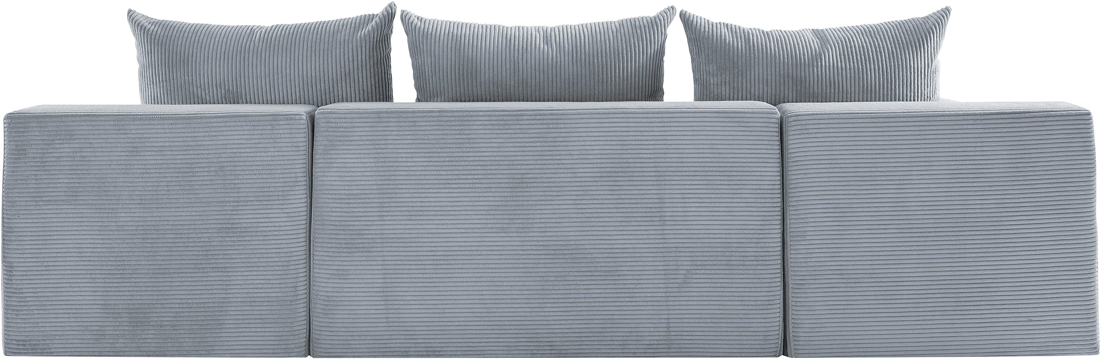 COLLECTION AB Zithoek Josy U-vorm, breedte 269 cm, platweefsel, structuur, kunstleer