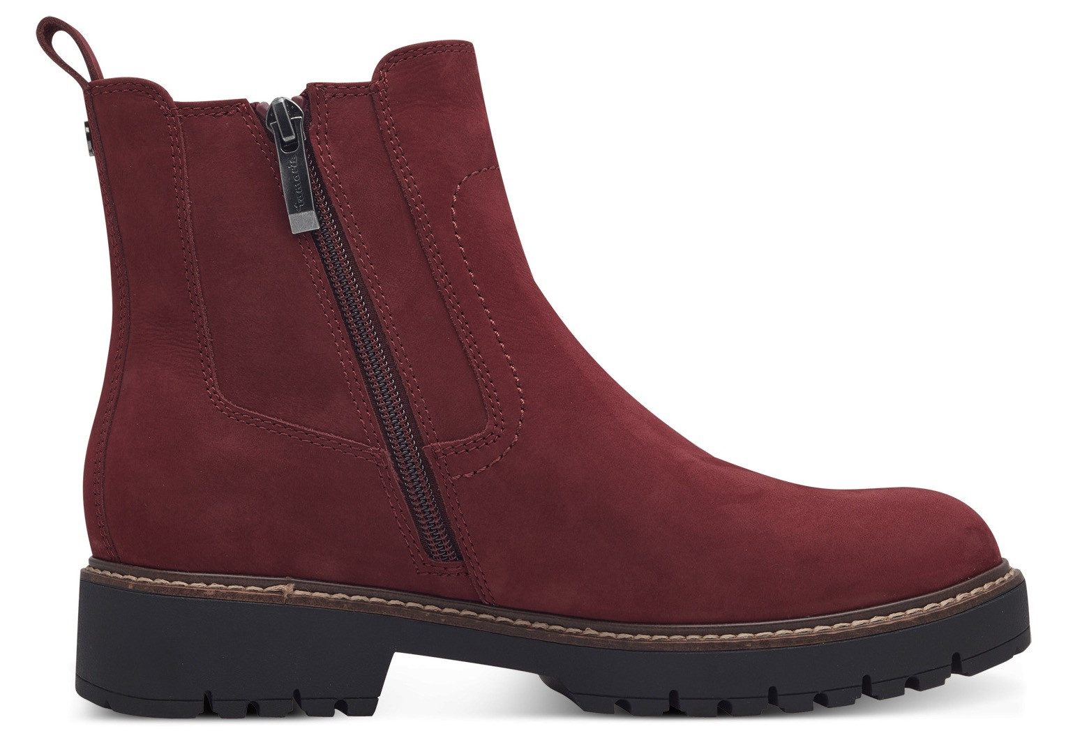 Tamaris Chelsea-boots hakken, enkellaars, zakelijke schoen met touch it-uitrusting