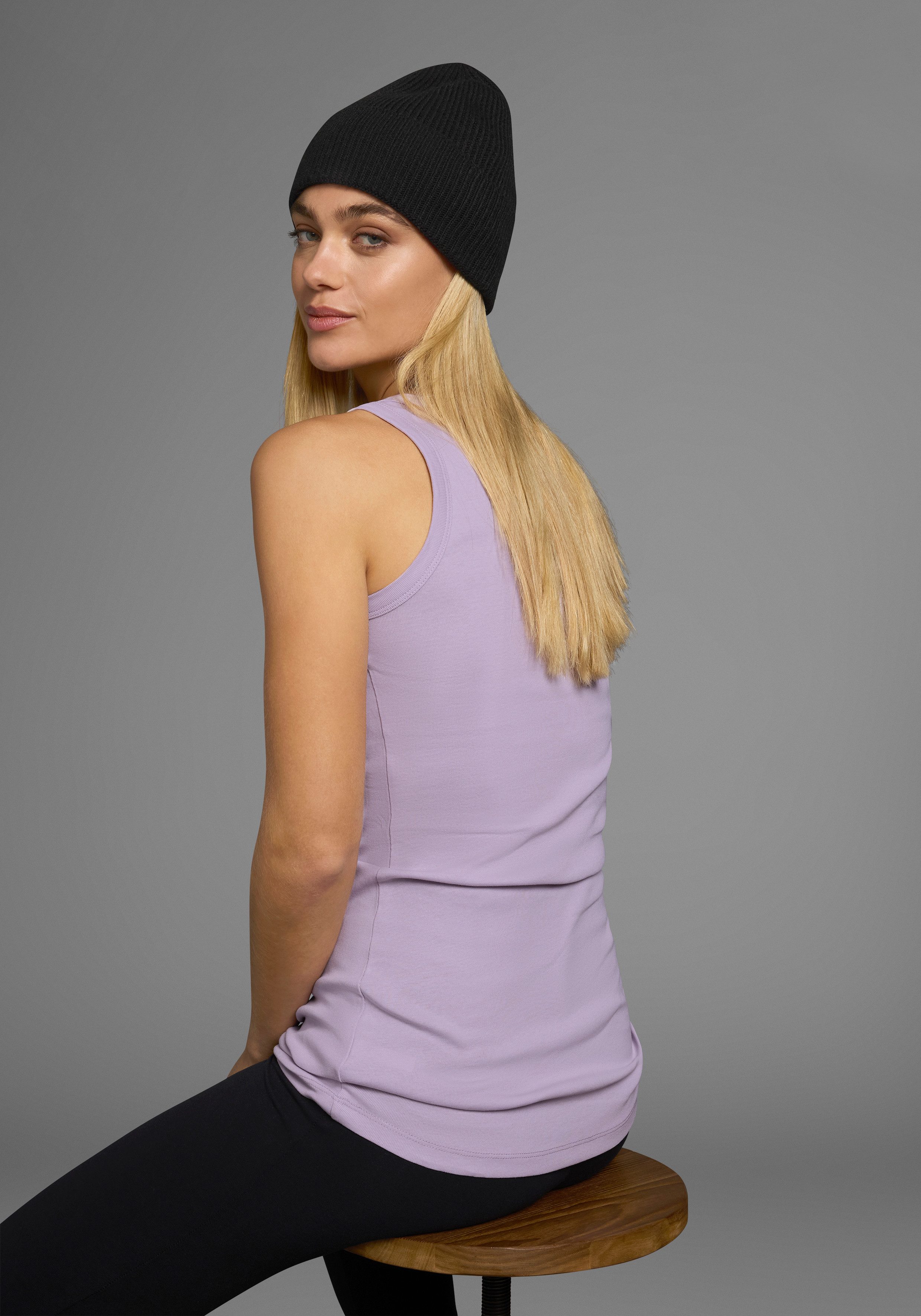 Flashlights Tanktop in een lang model (2-delig, Set van 2)