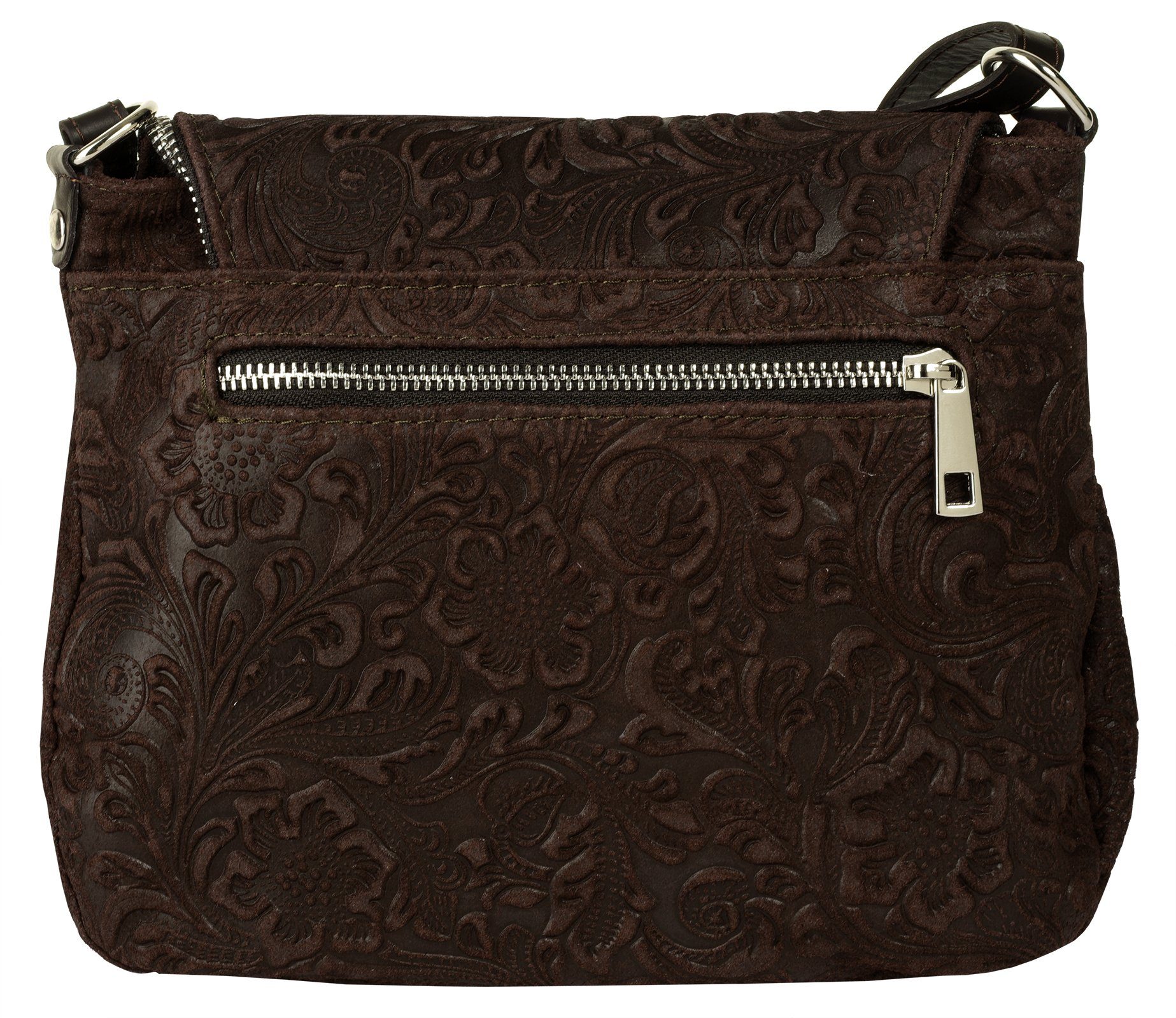 Samantha Look Schoudertas echt leer, made in italy