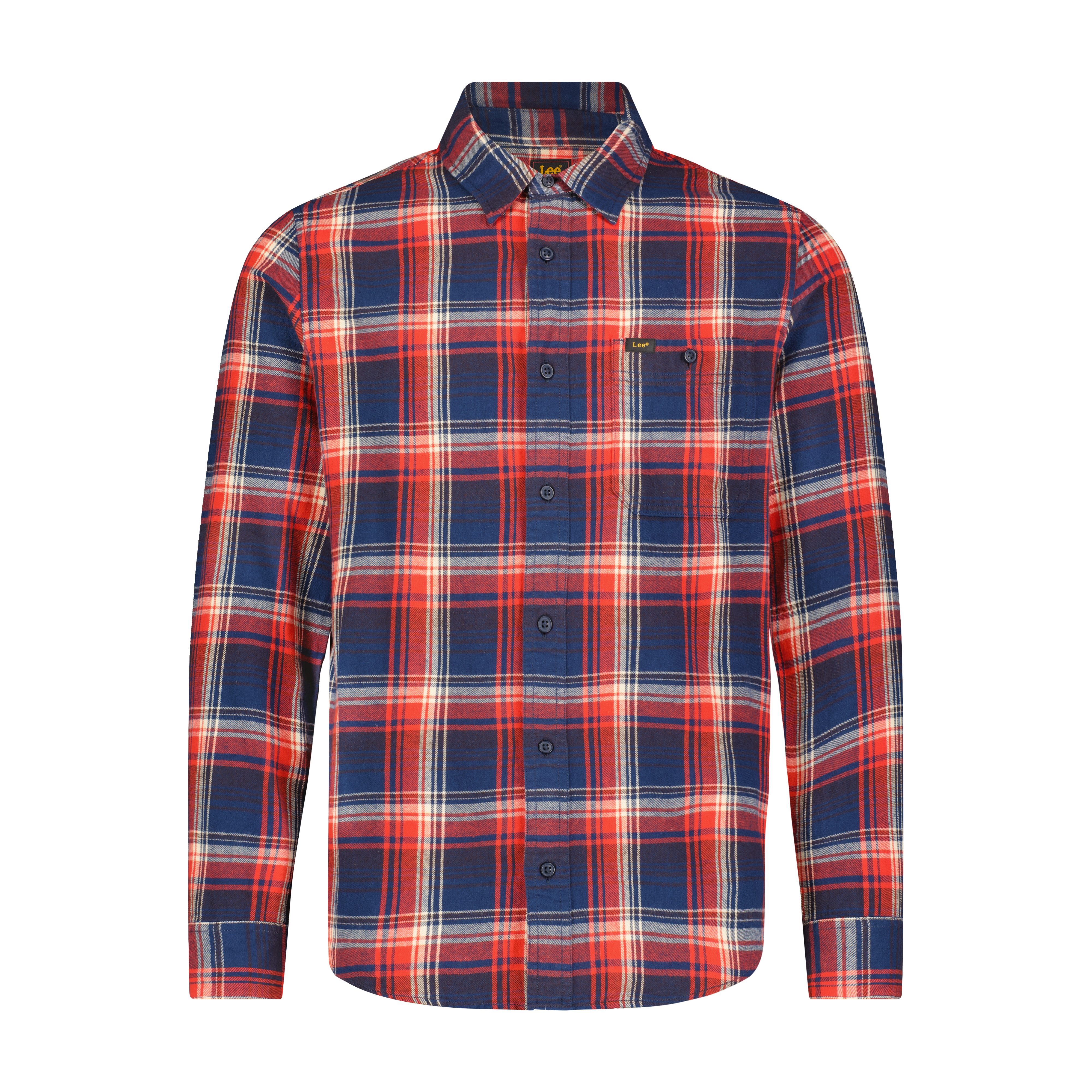 Lee® Overhemd met lange mouwen LEESURE SHIRT met geruit patroon