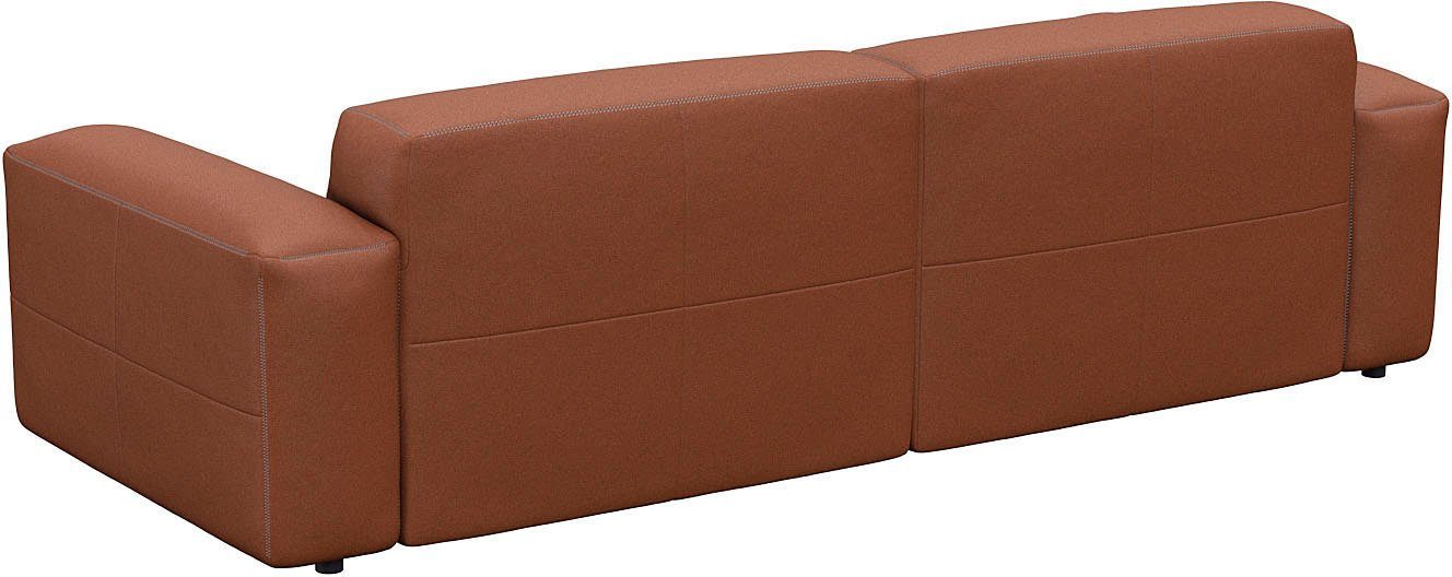 FLEXLUX 3-zitsbank Lucera bank, super comfortabel door hoogwaardige zitopbouw met koudschuim