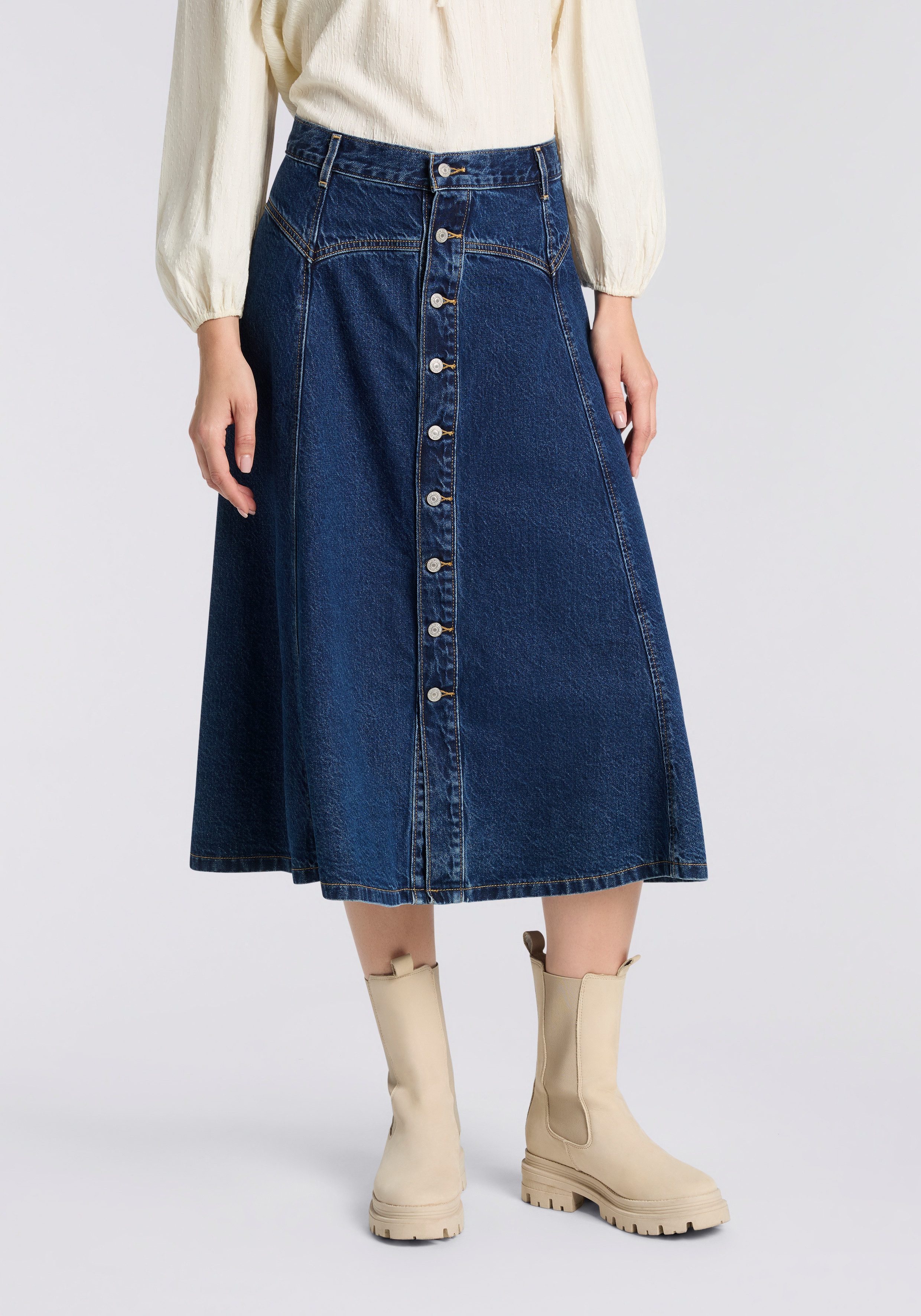 Levi's® Jeans rok YOKED WESTERN SKI