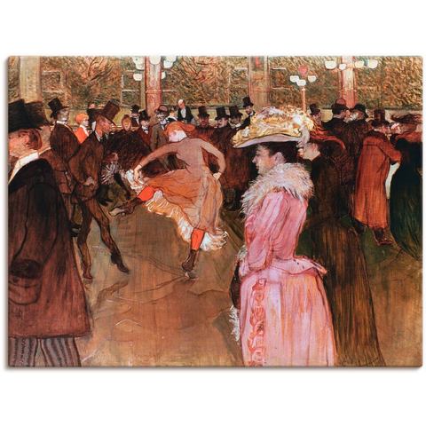 Artland artprint Der Tanz im Moulin Rouge, 1890