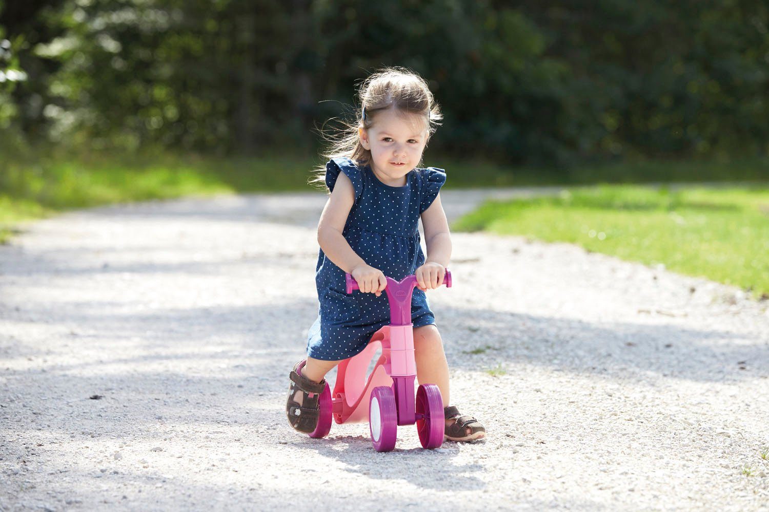 Lena® Kindervoertuig lerenlopenhulp My First Scooter Gemaakt in Europa