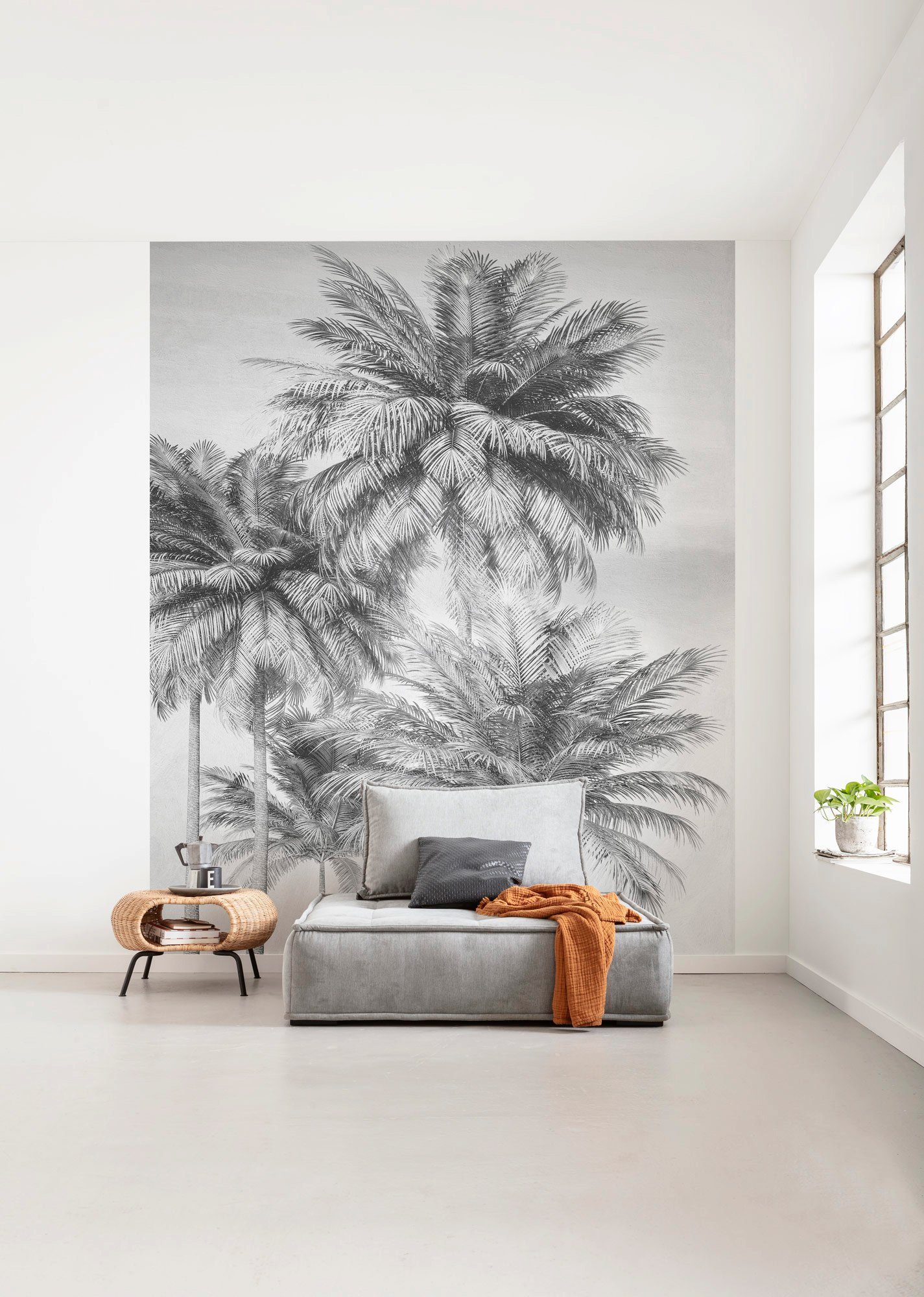 Komar Vliesbehang Digitale print vlies - Cocco - Afmeting 200 x 250 cm