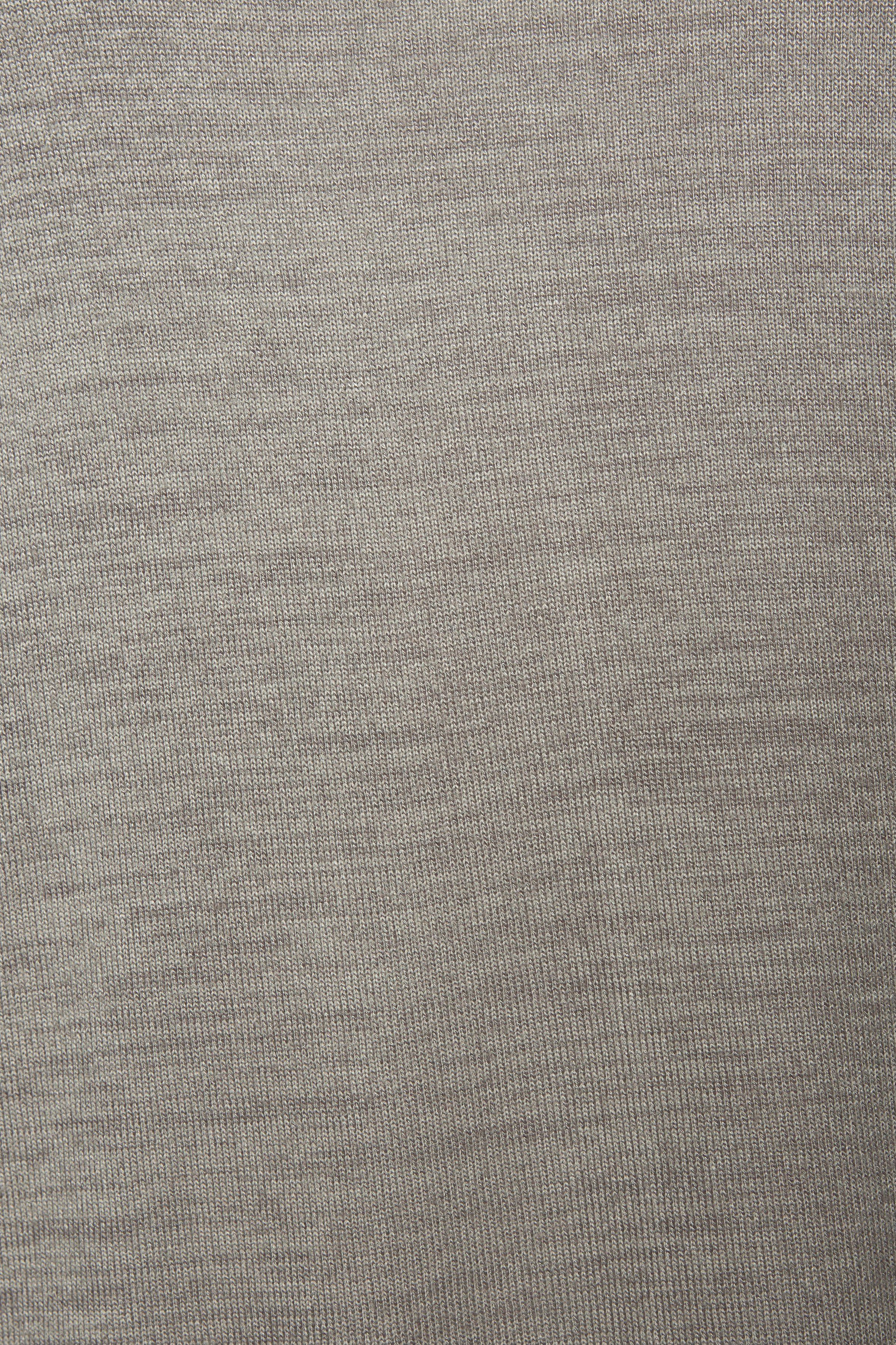 Lascana Shirt met ronde hals Met brede mouwomslag van zacht viscose-fijntricot