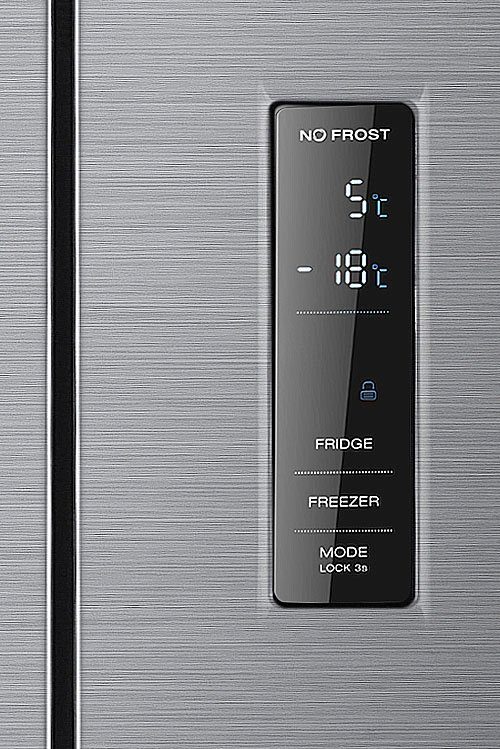 Hanseatic Multidoor HCDB18080DWDI NoFrost, waterdispenser, display, deuralarm