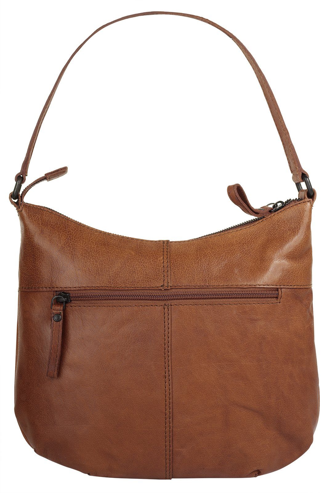 Spikes & Sparrow Schoudertas echt leder