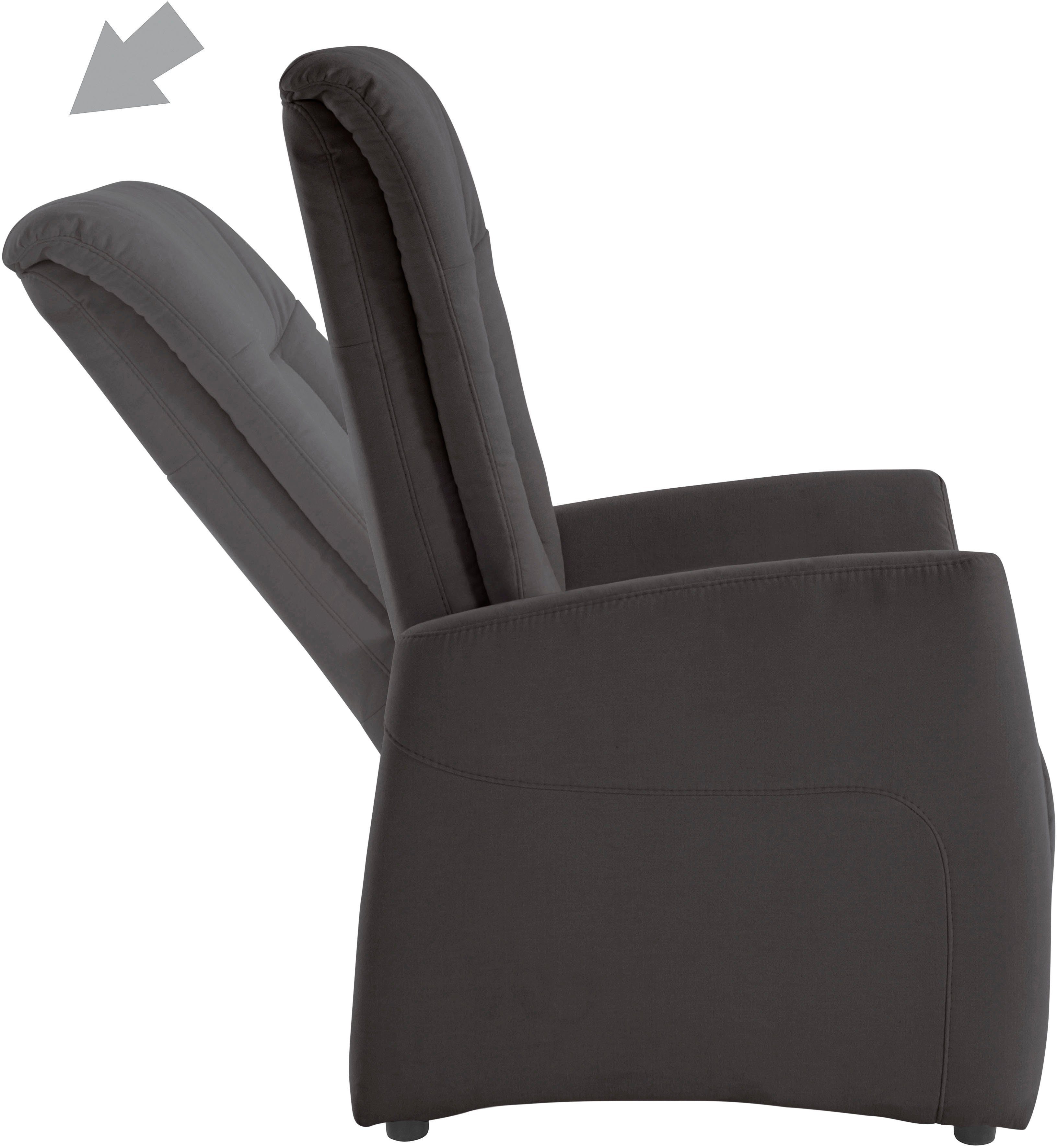 sit&more Relaxfauteuil MELISSA naar keuze elektrisch of handmatig verstelbaar, optioneel opstahulp
