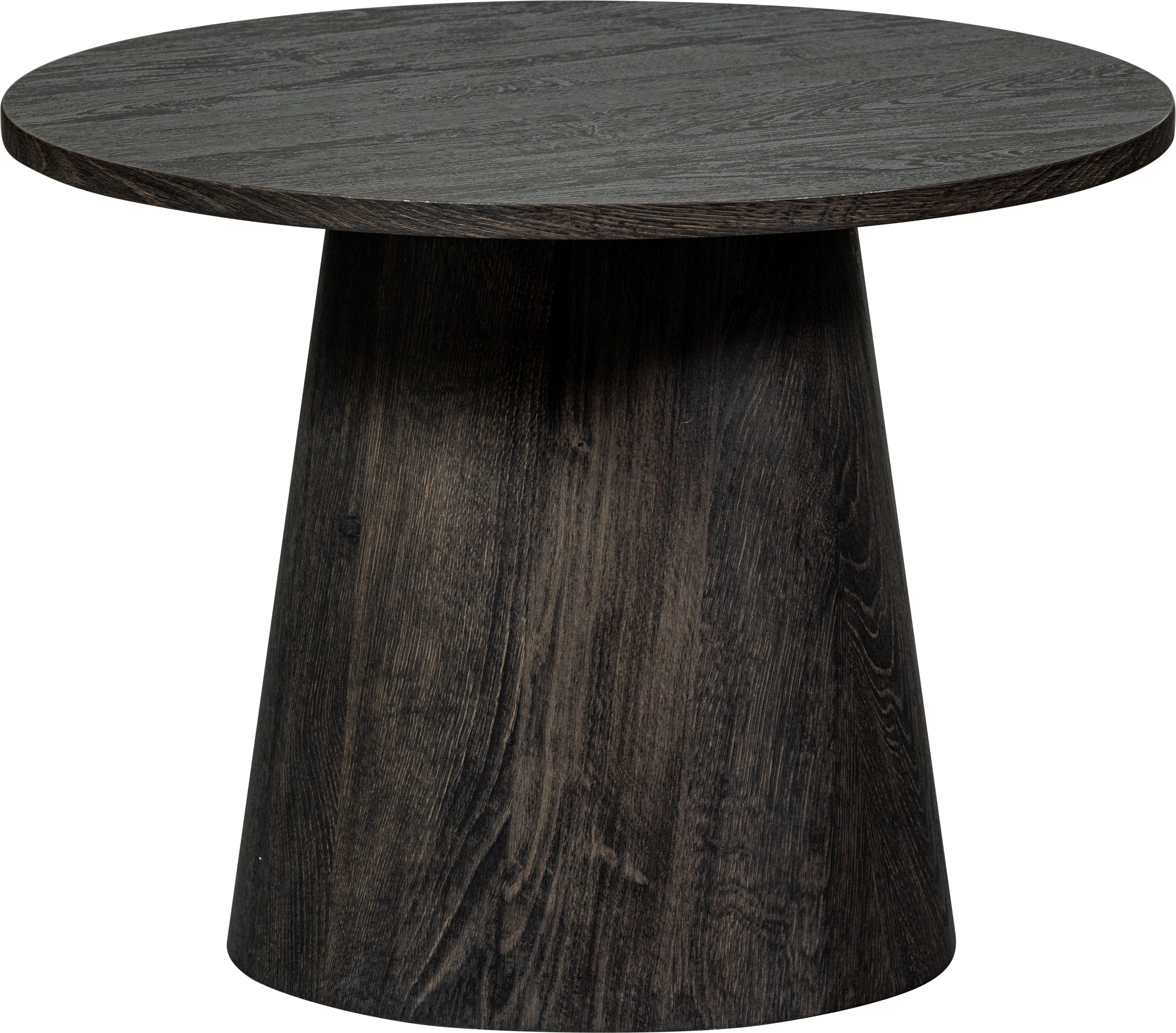 WOOOD Salontafel Venlo ronde vorm, belastbaar tot 25 kg, h 40 cm x ø 80 cm salontafels bruin