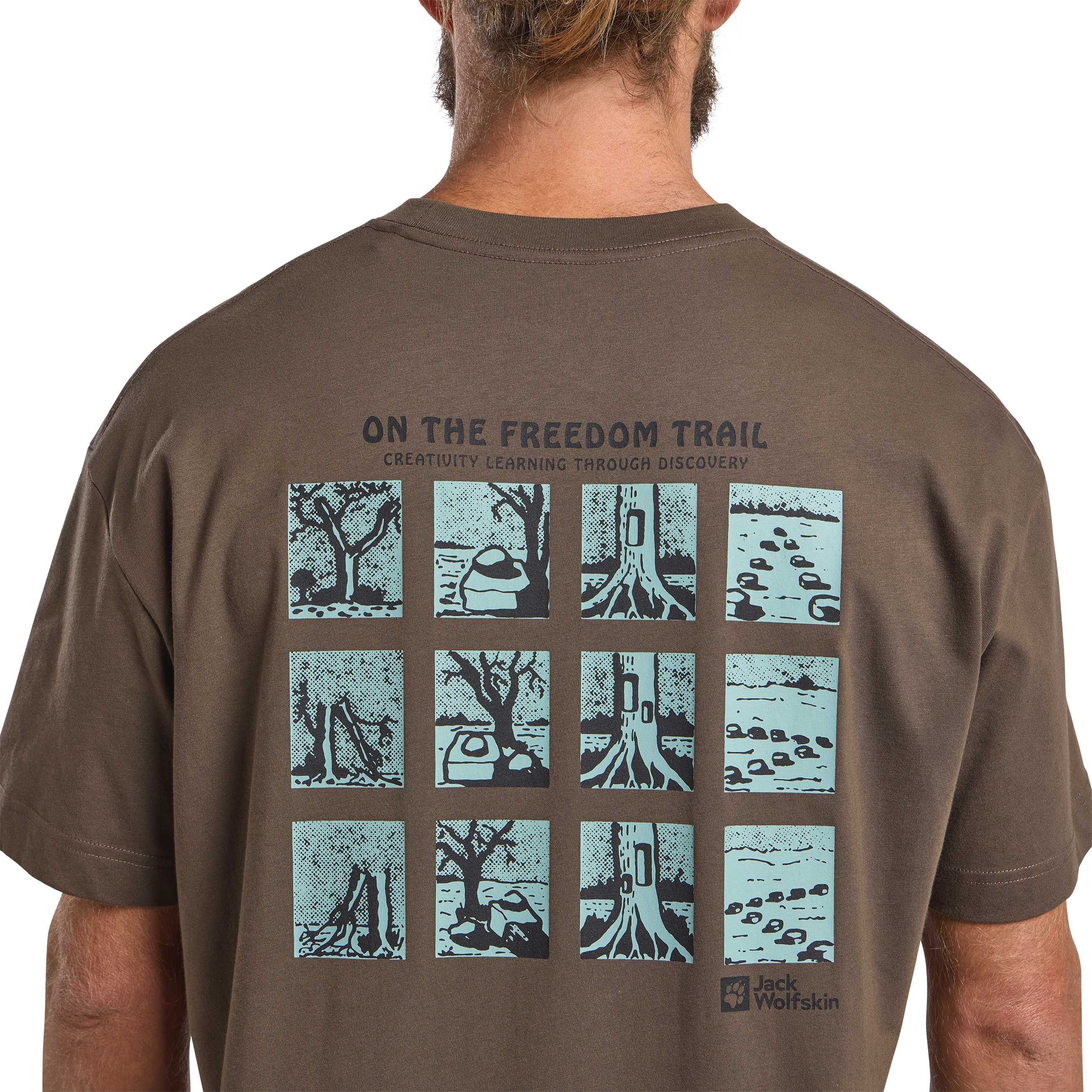 Jack Wolfskin T-shirt TRAILBLAZER T M