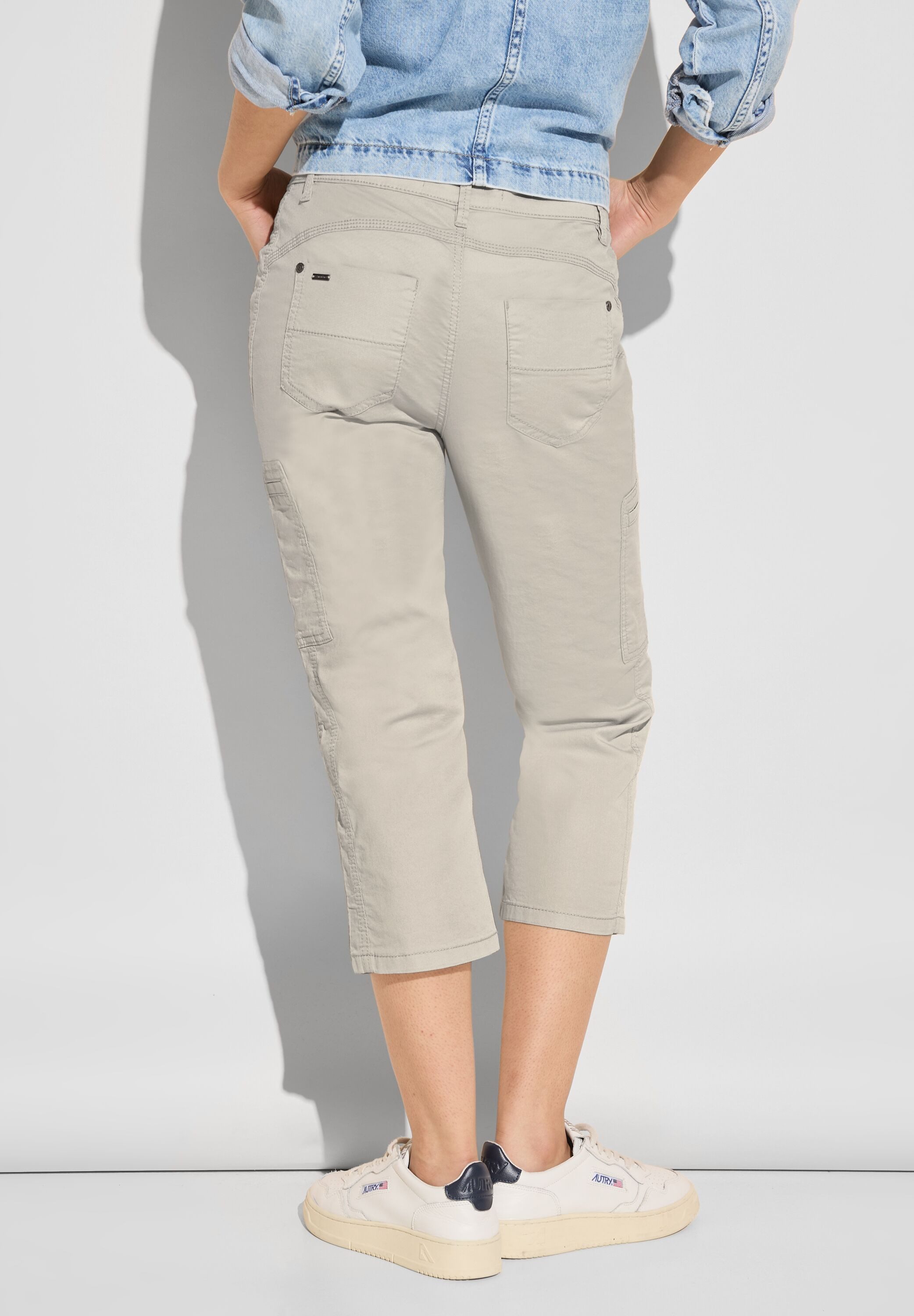STREET ONE 3/4 broek met safari-look