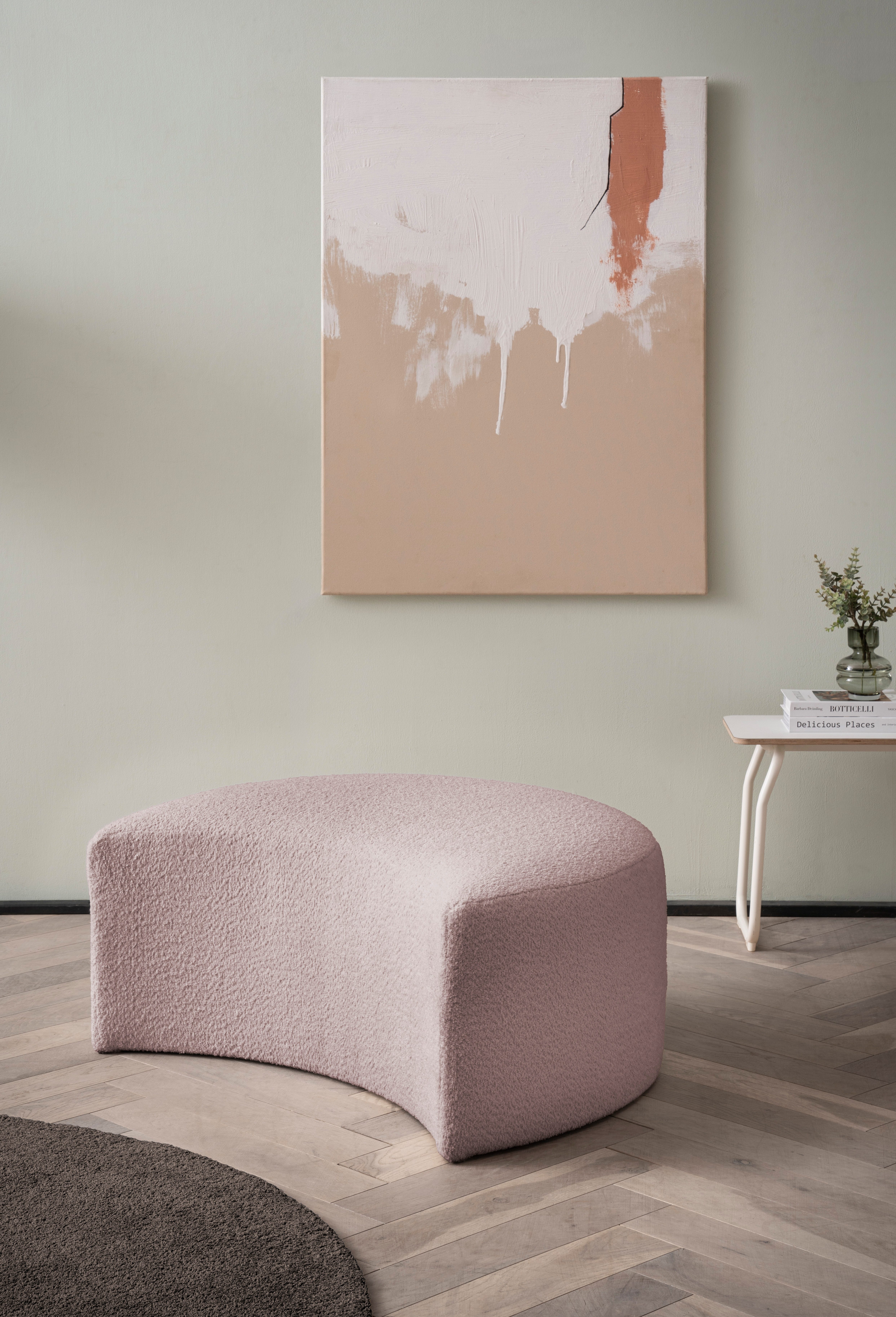 LeGer Home by Lena Gercke Hocker Isalie, in moderne kleuren en verschillende stoffen