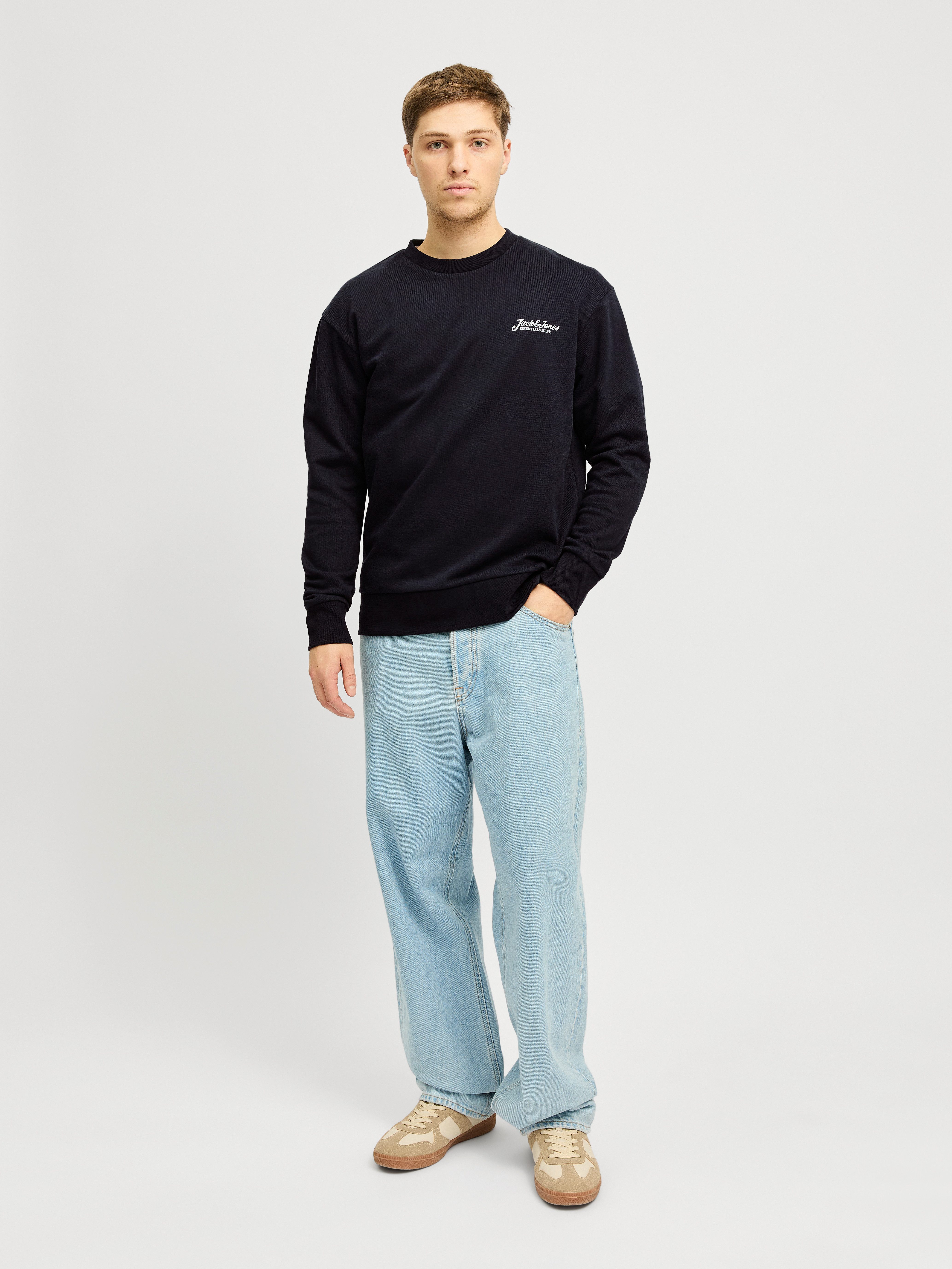 Jack & Jones Sweatshirt JJBEAU SWEAT CREW NECK